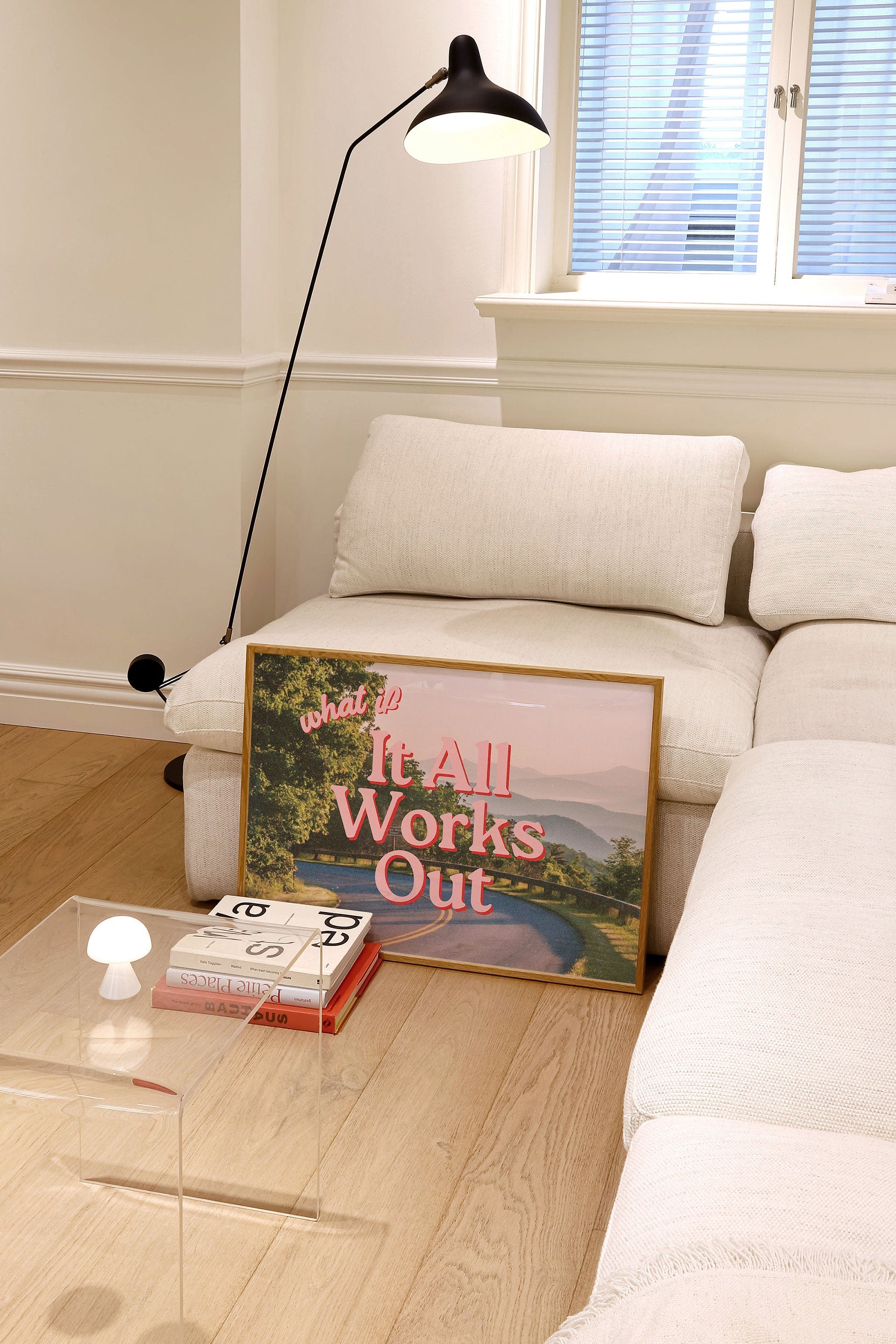 What if it All Works Out Digital Art Print