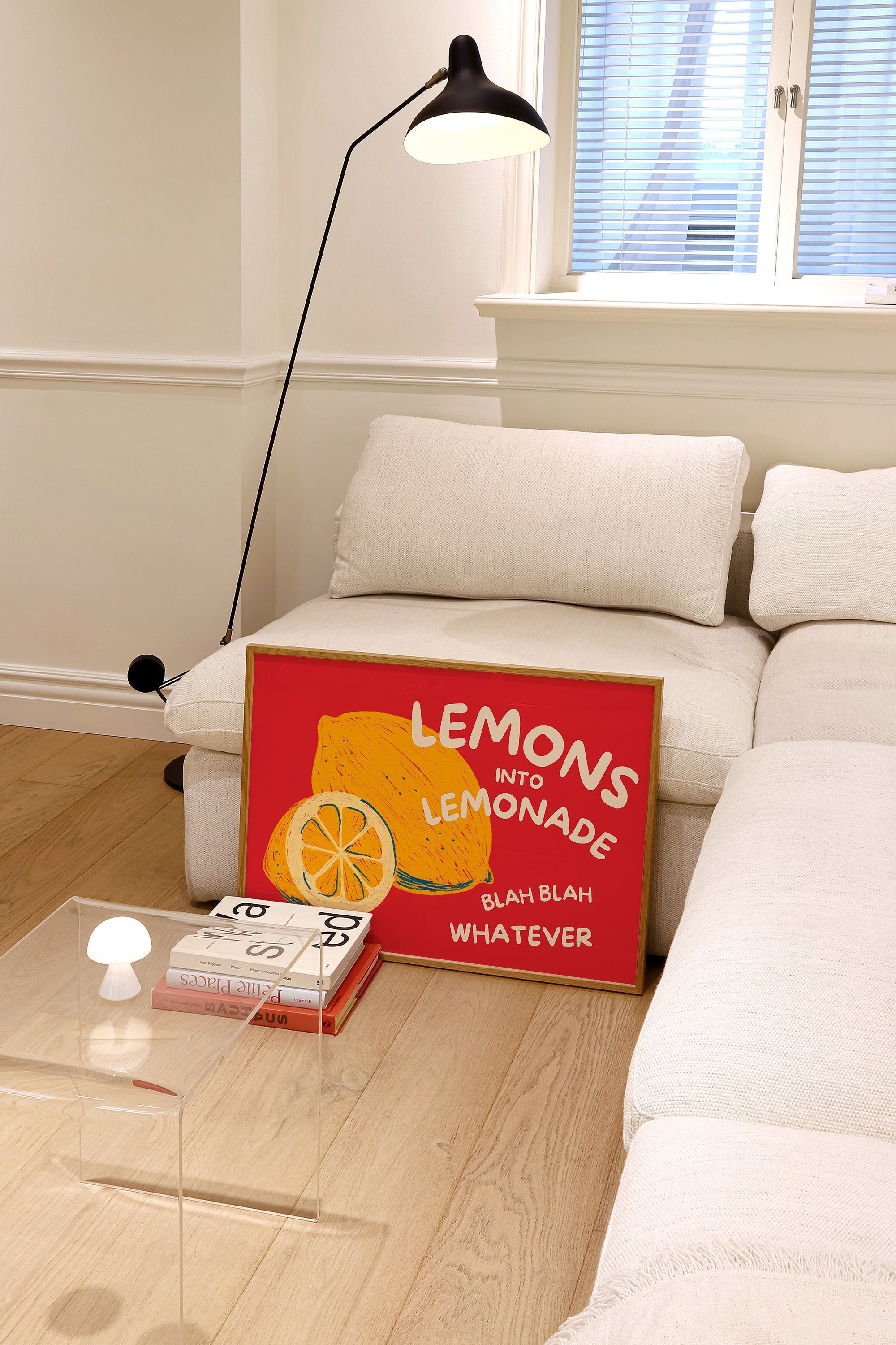 Lemons Into Lemonade Digital Art Print