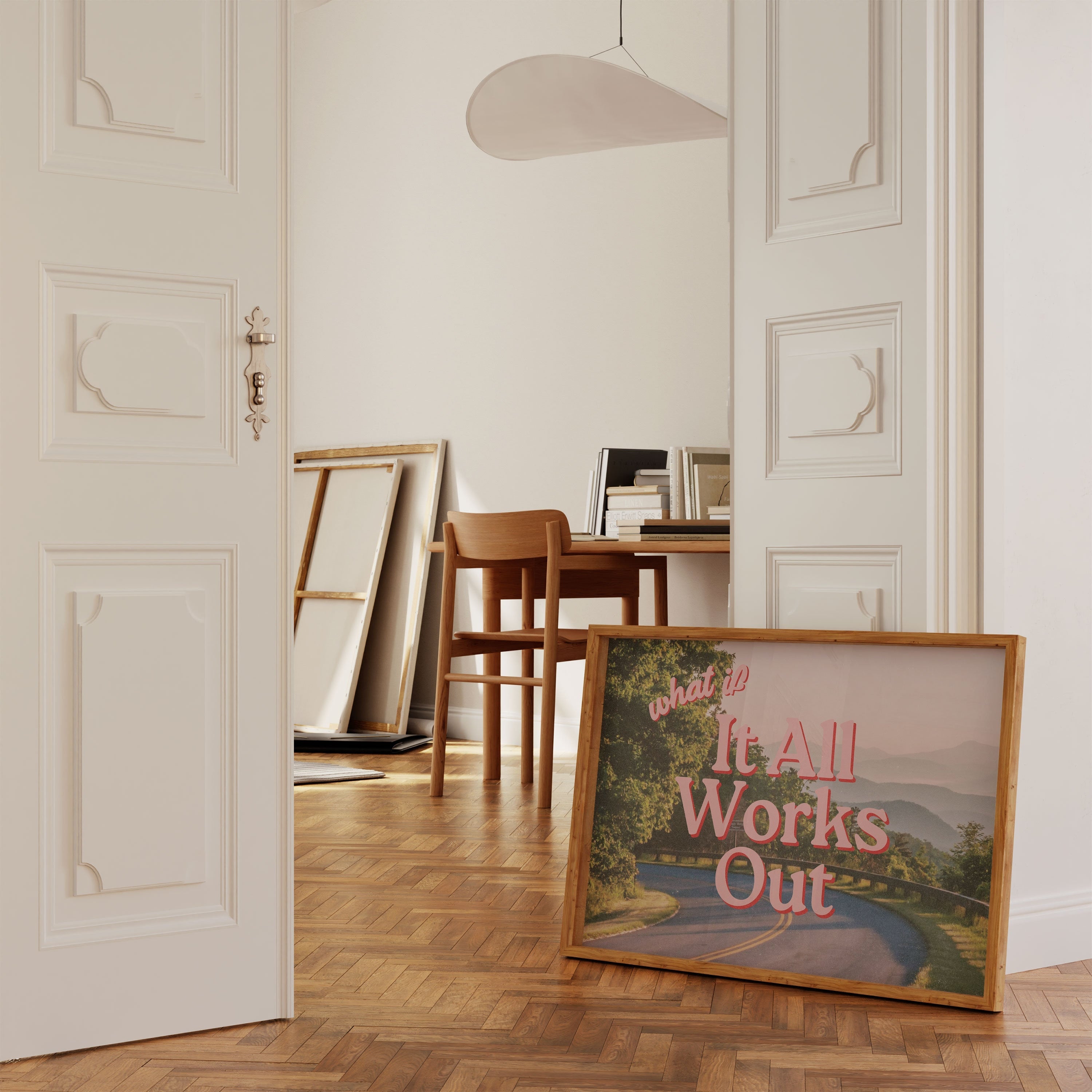 What if it All Works Out Digital Art Print