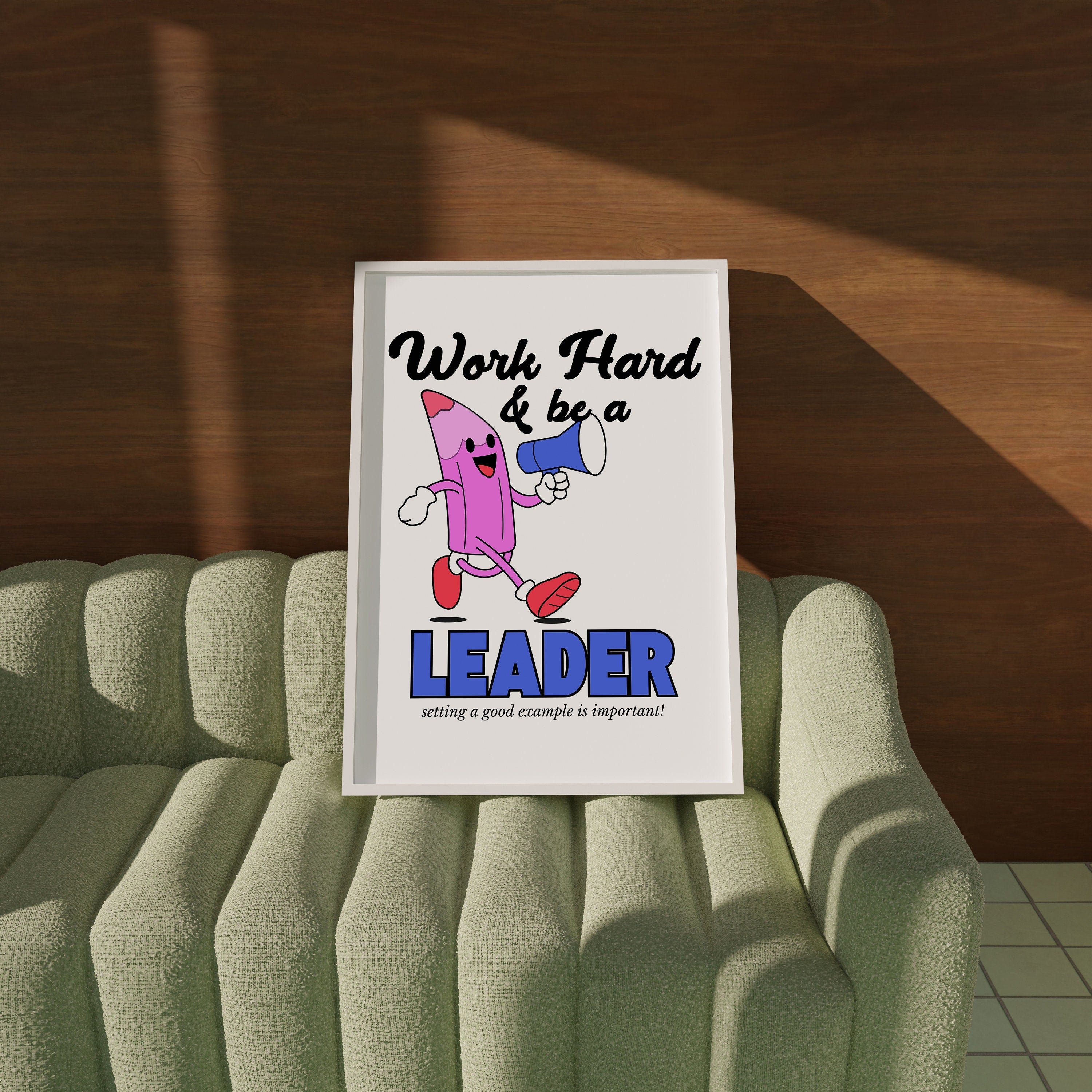 Be A Leader Digital Art Print