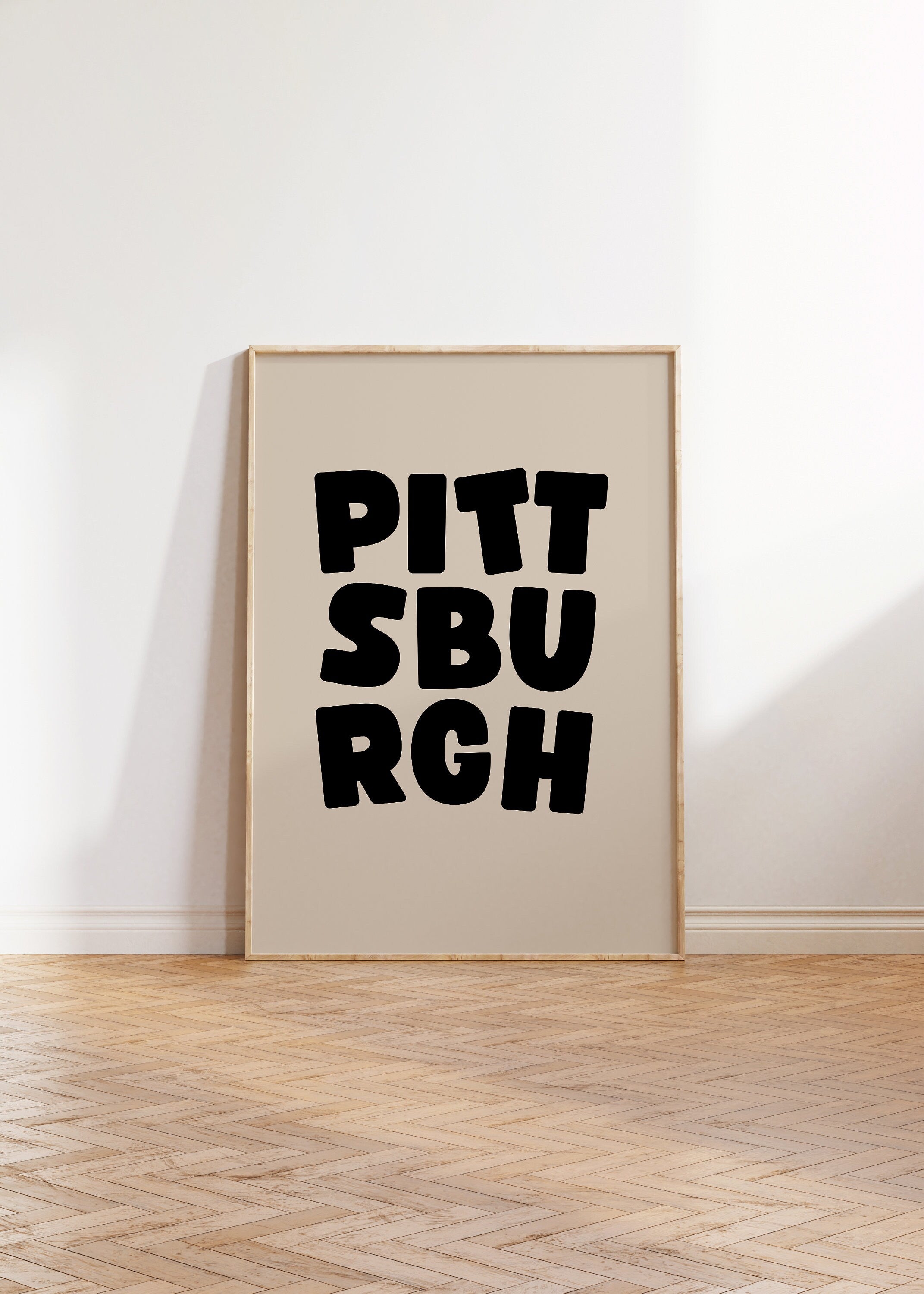 See you in Pittsburgh, Retro Pittsburgh Prints, Pittsburgh poster, Pittsburgh Art Print, Pitt Posters, Pittsburgh Digital Art Print