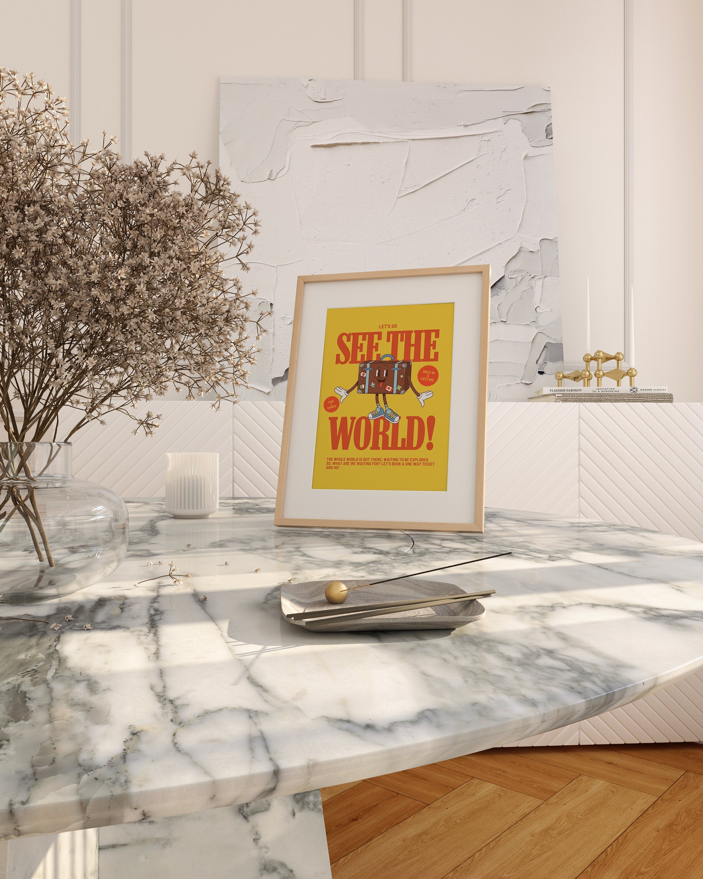 See The World Digital Art Print