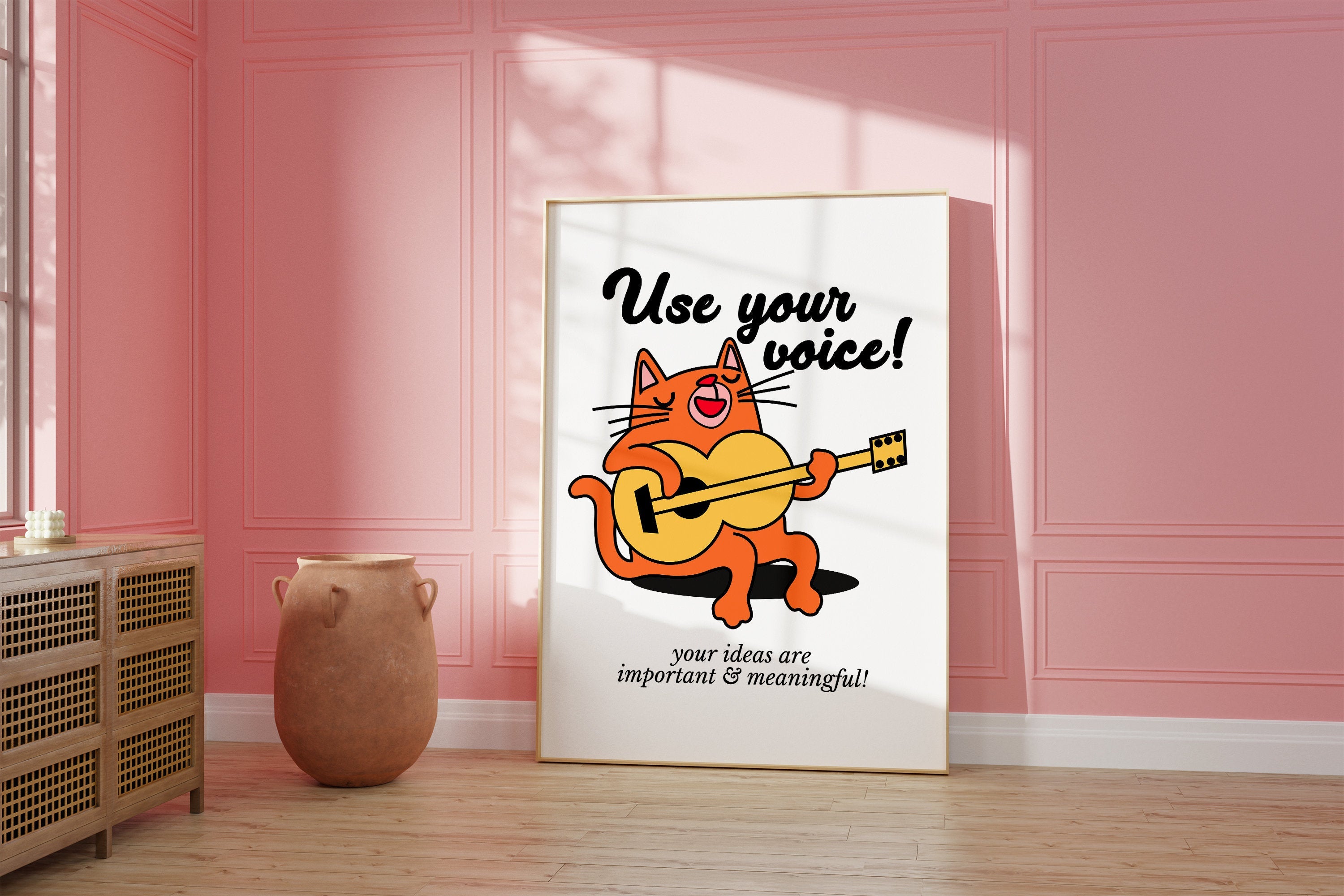 Use Your Voice Digital Art Print