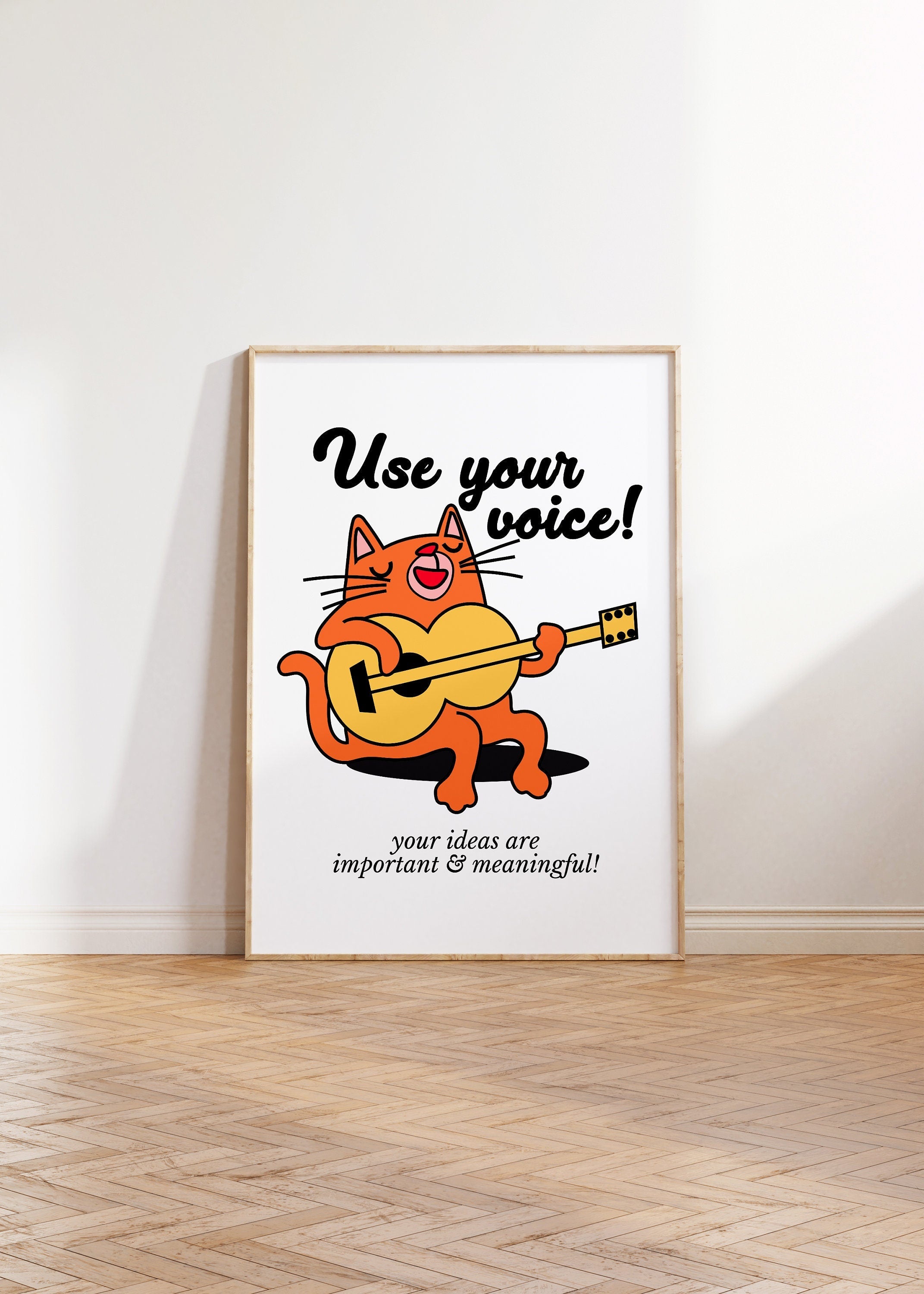 Use Your Voice Digital Art Print