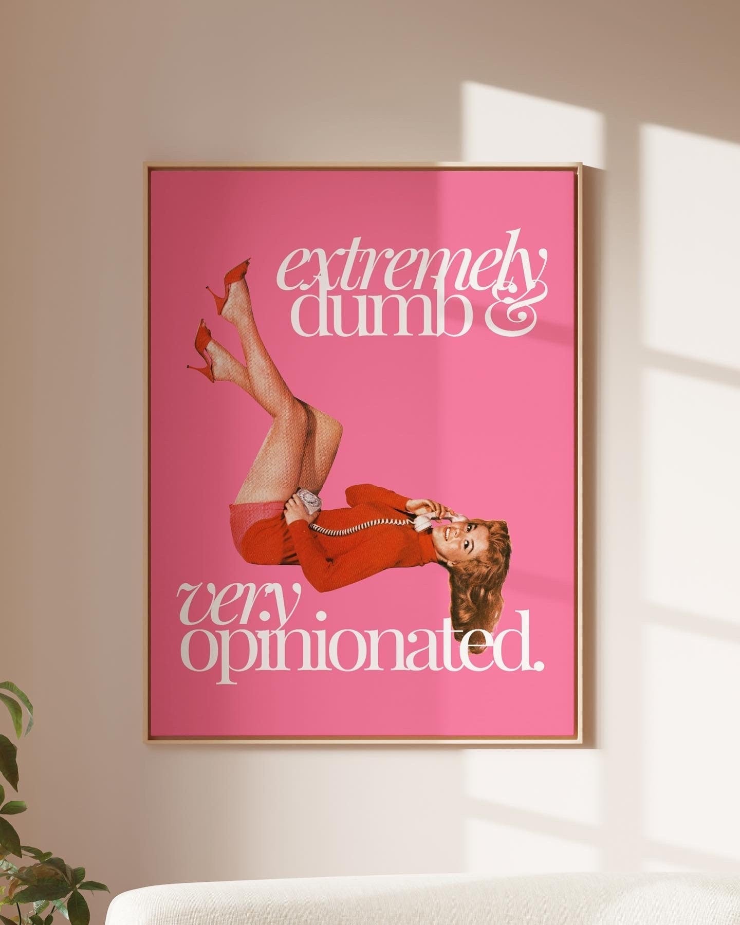 Pink Retro Pulp Gallery Wall Digital Art Prints