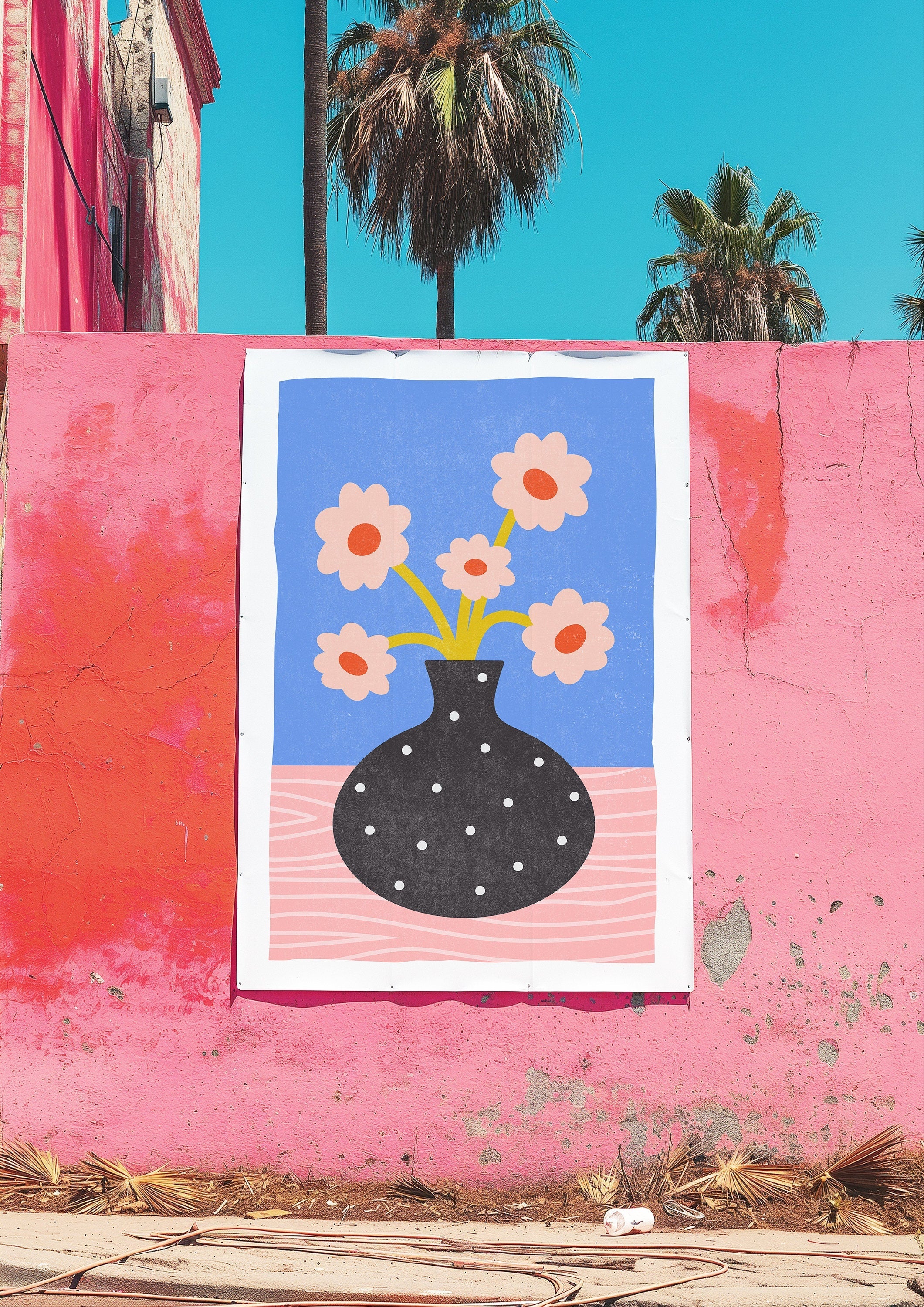 Gallery Wall Set of Six Digital Art Prints