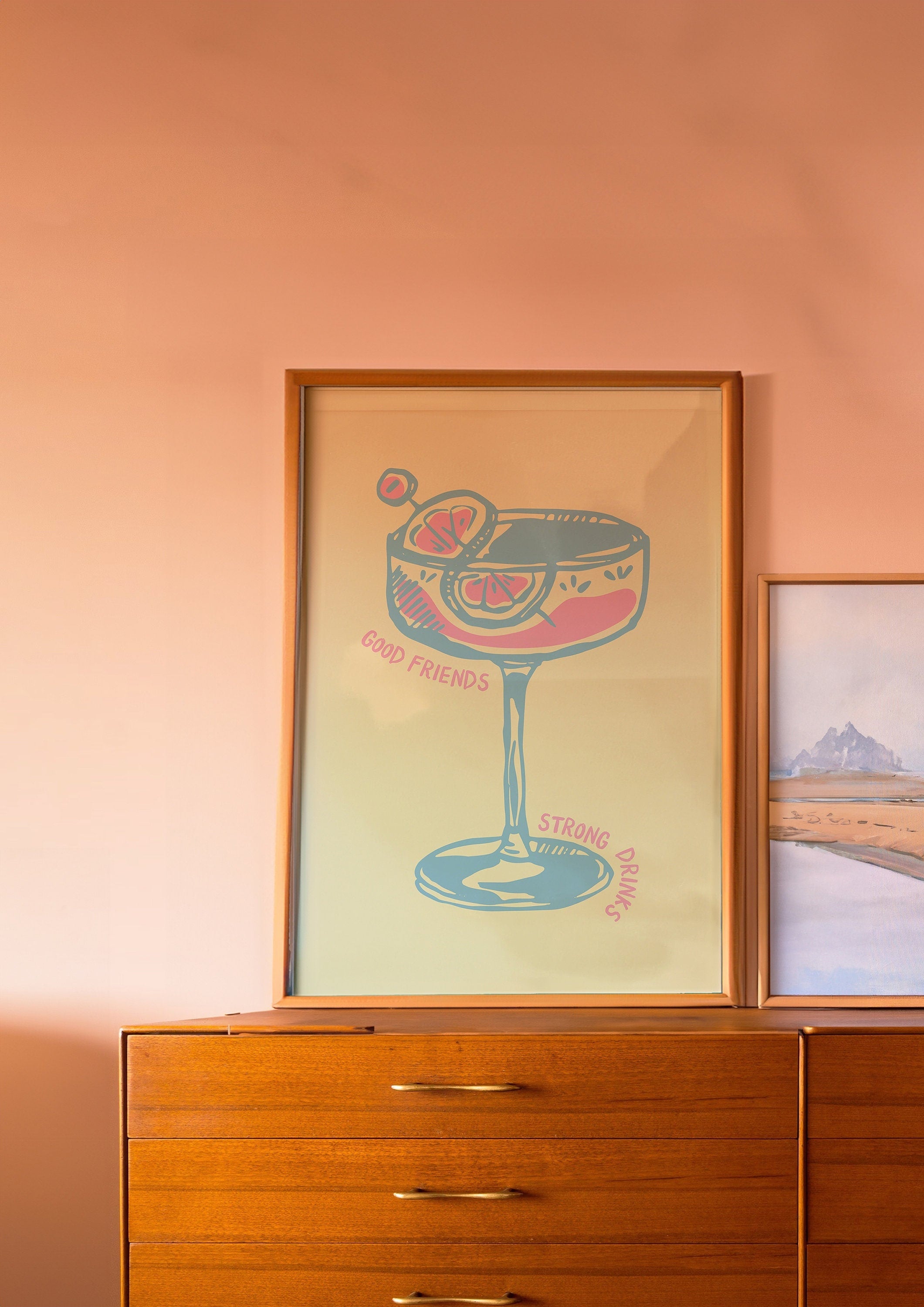 Cocktail Print, Martini Poster, Signature Drink Sign, Cocktail Poster, Bar Cart Prints, Cocktail Wall Art, Gift, Digital Print Download