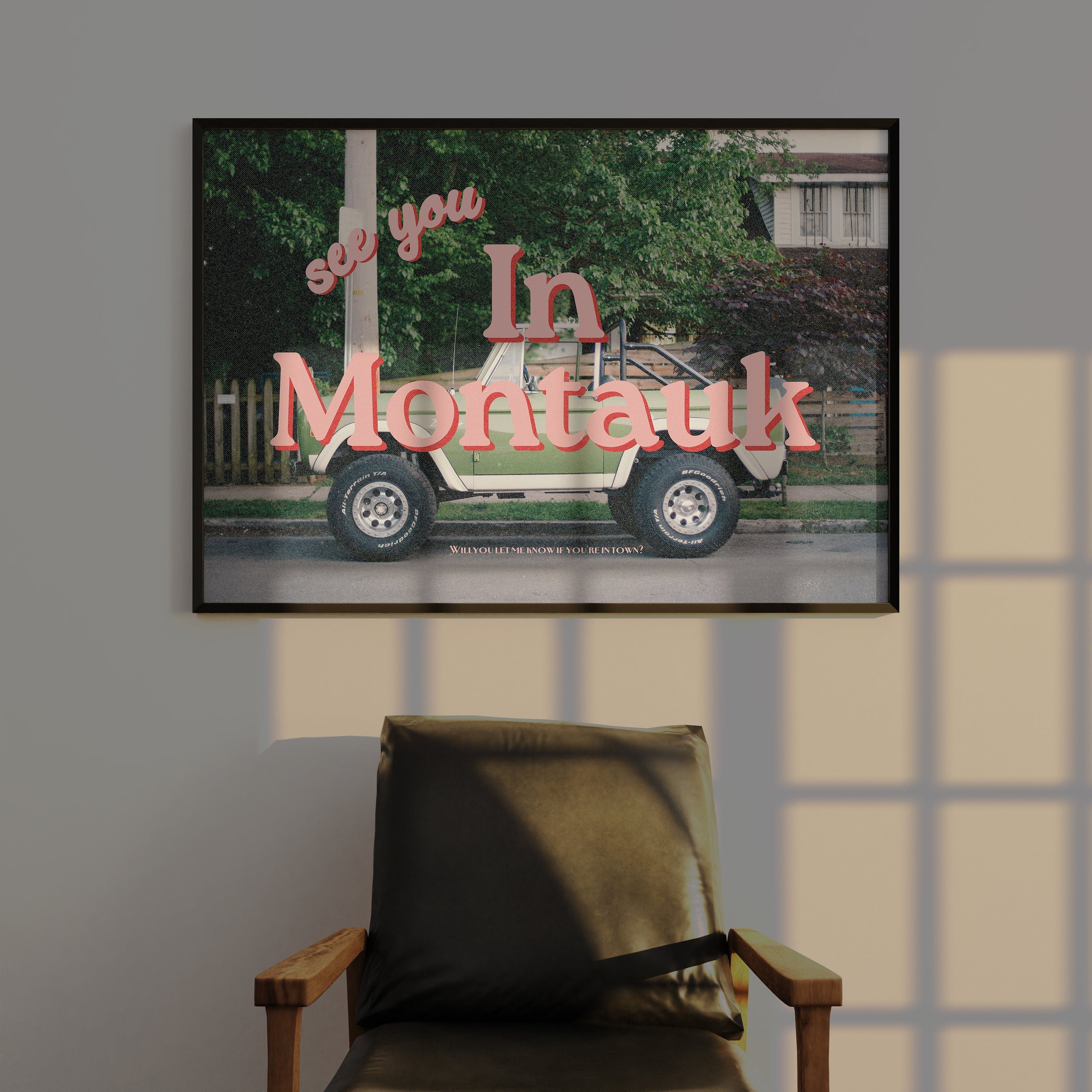 Montauk print, hamptons posters, hamptons art prints, montauk poster, new york poster, long island art, gs print shoppe, montauk art
