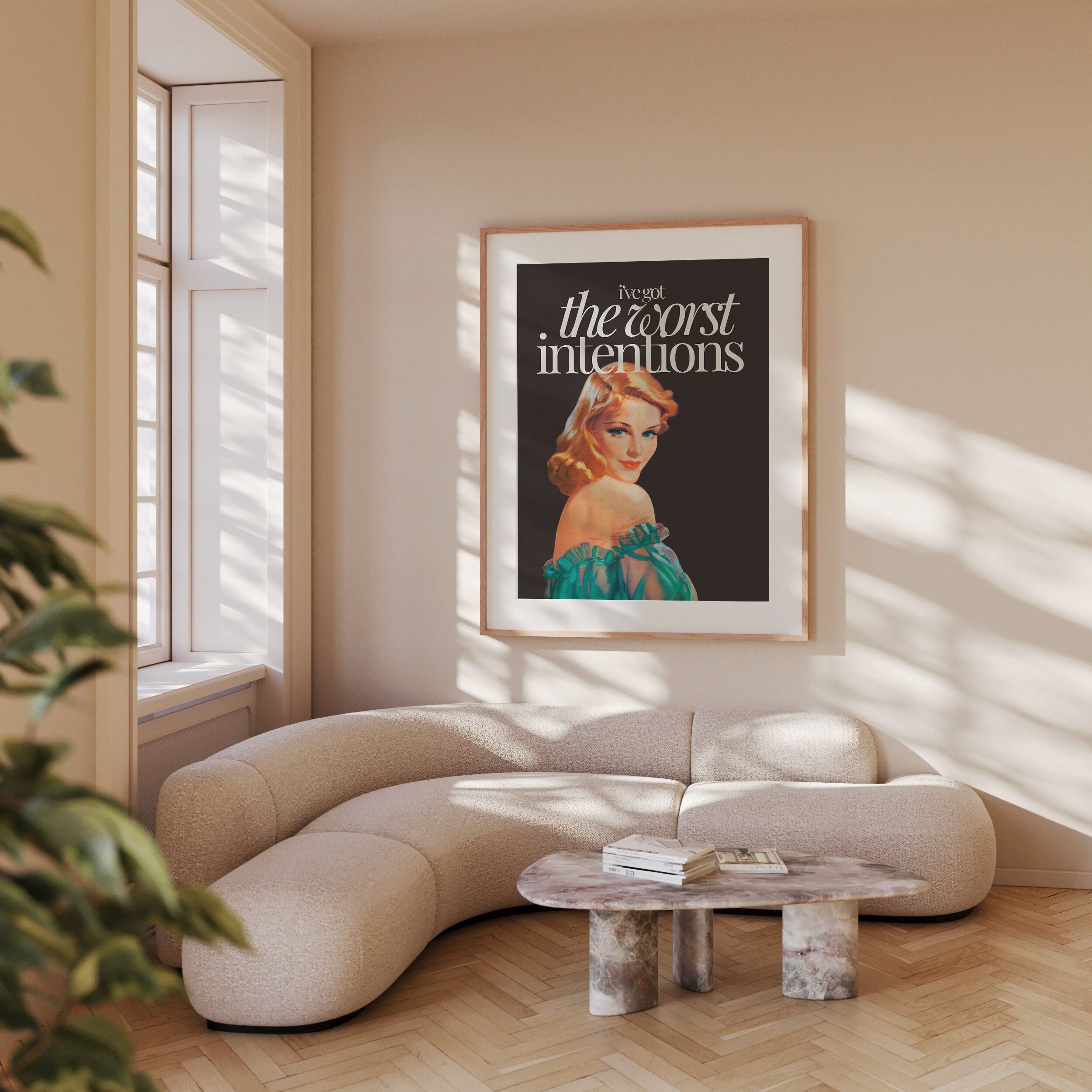 Gallery Wall Set of 6 Pulp Women Digital Art Prints