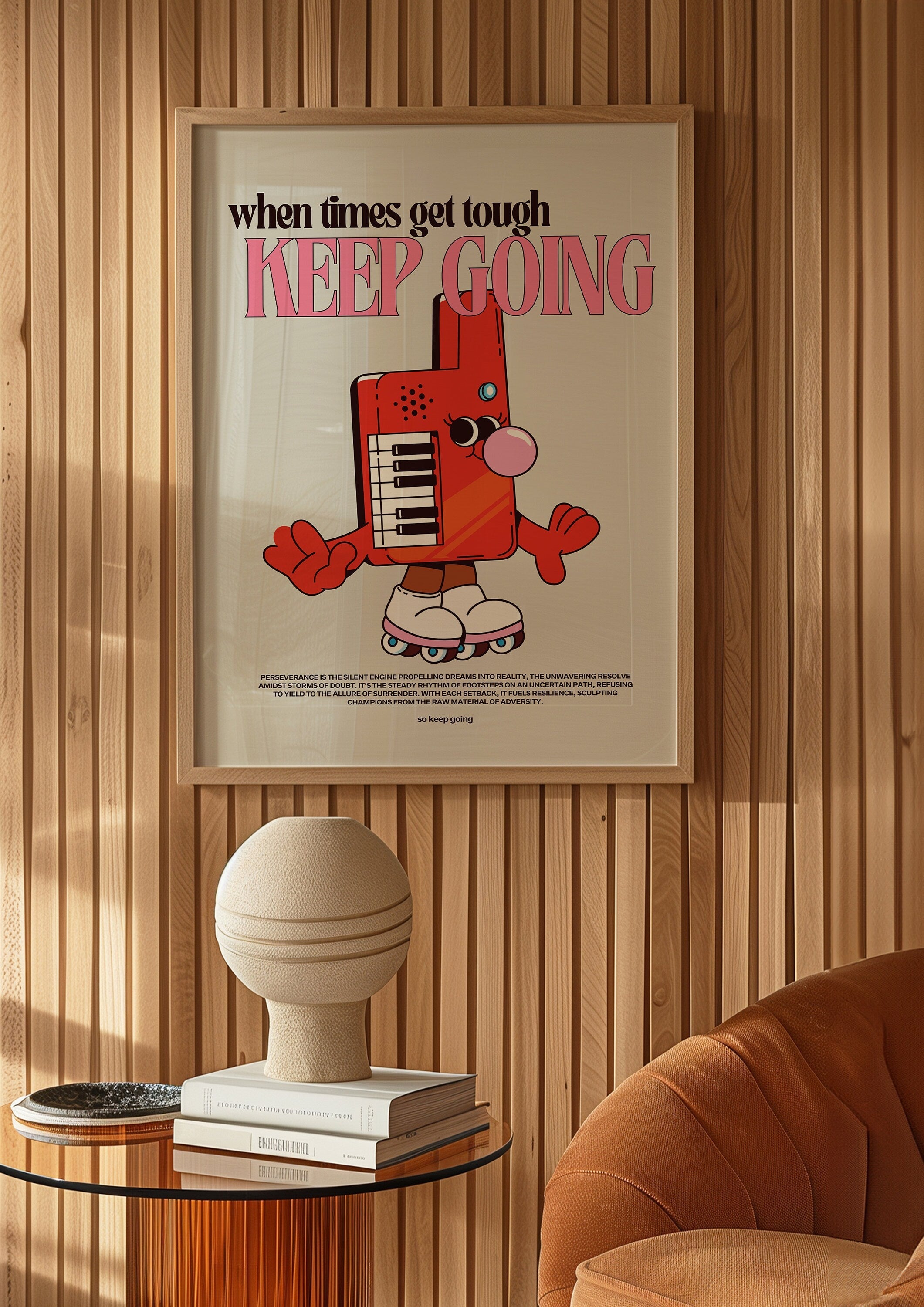 Keep Going Digital Art Print