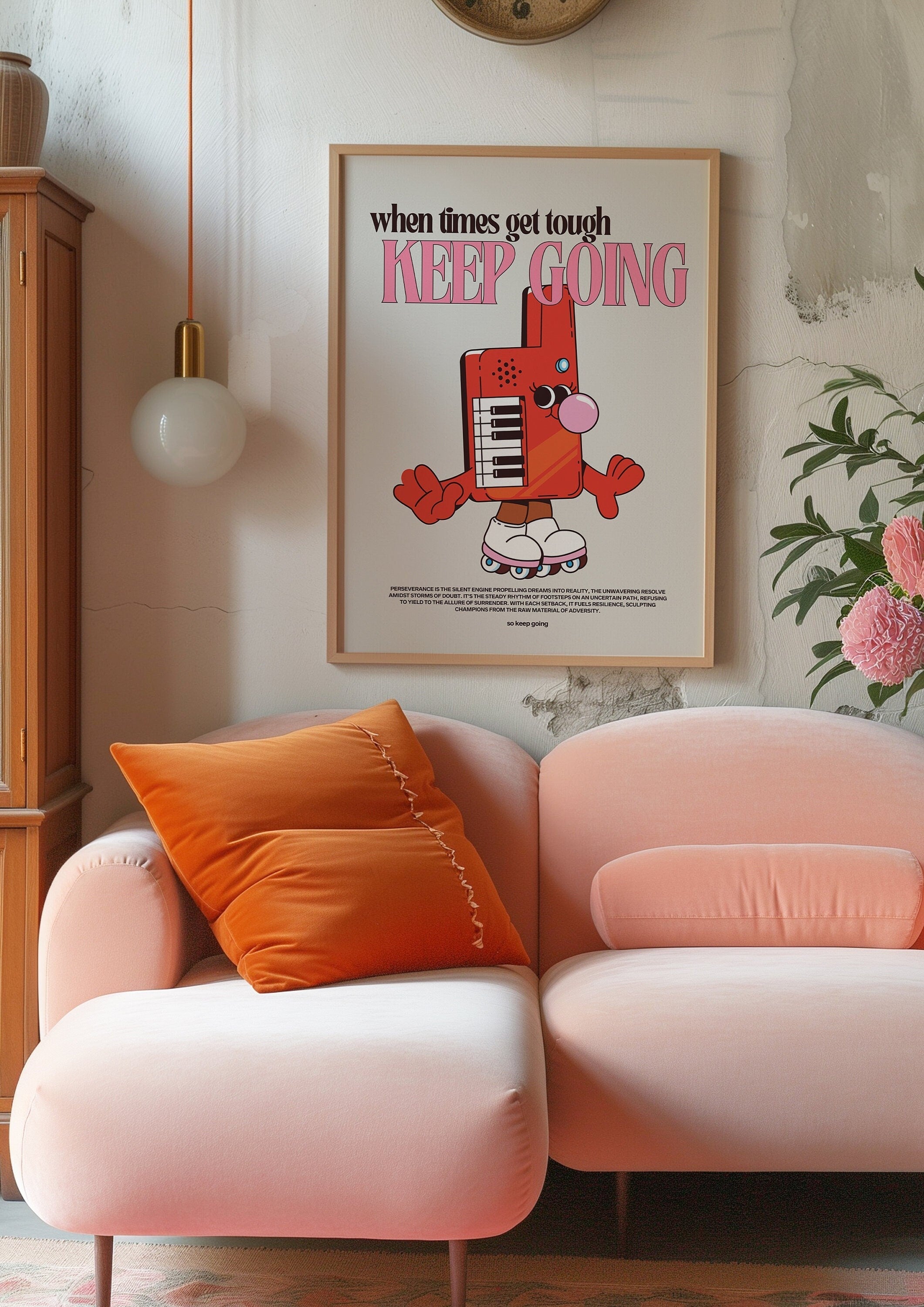 Keep Going Digital Art Print
