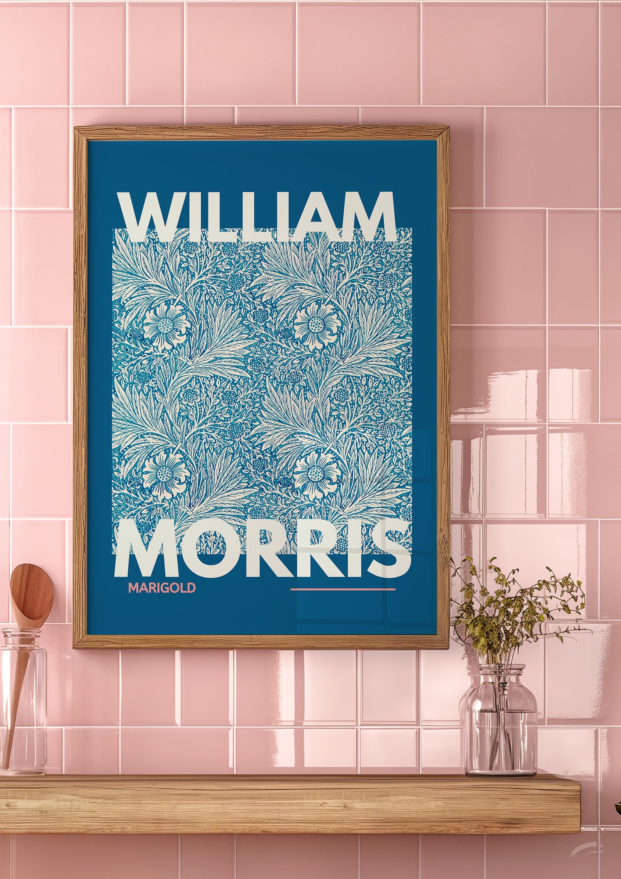 William Morris, William Morris Digital Print, William Morris Poster, Floral Classic Decor, Vintage Art Prints, Vintage Textile Art