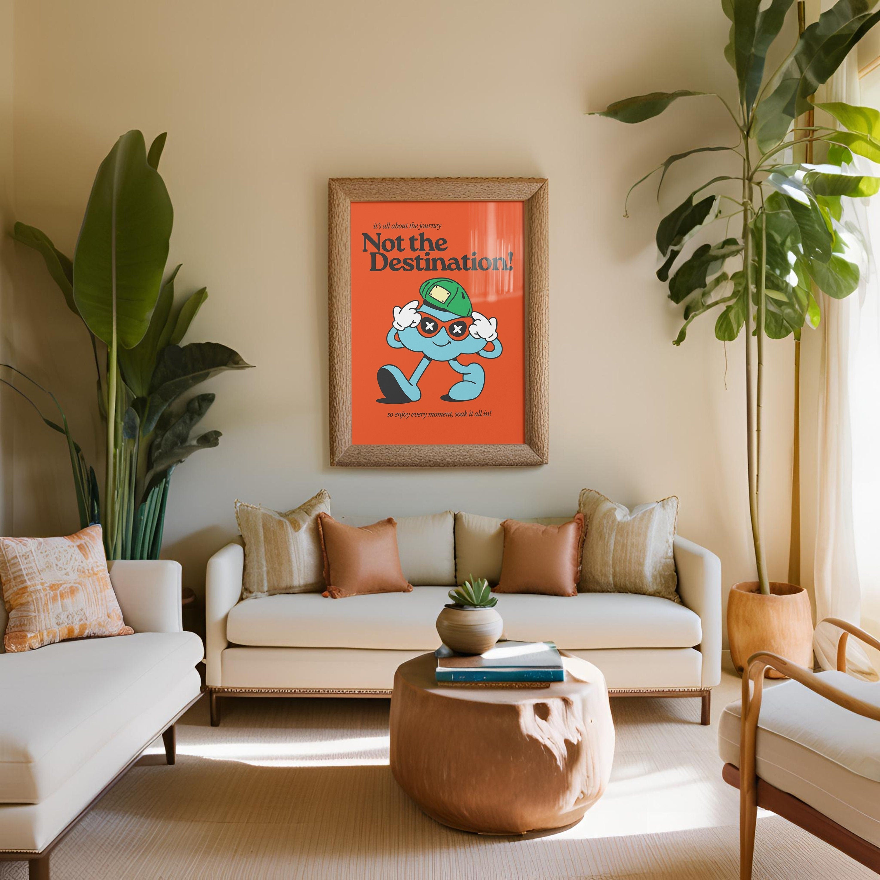 Classroom Art,Kids Room Art,Downloadable Print,Cartoon Art Print,Positivity Print,Trendy Posters,Vintage Mascot Art,Cute Positive Art