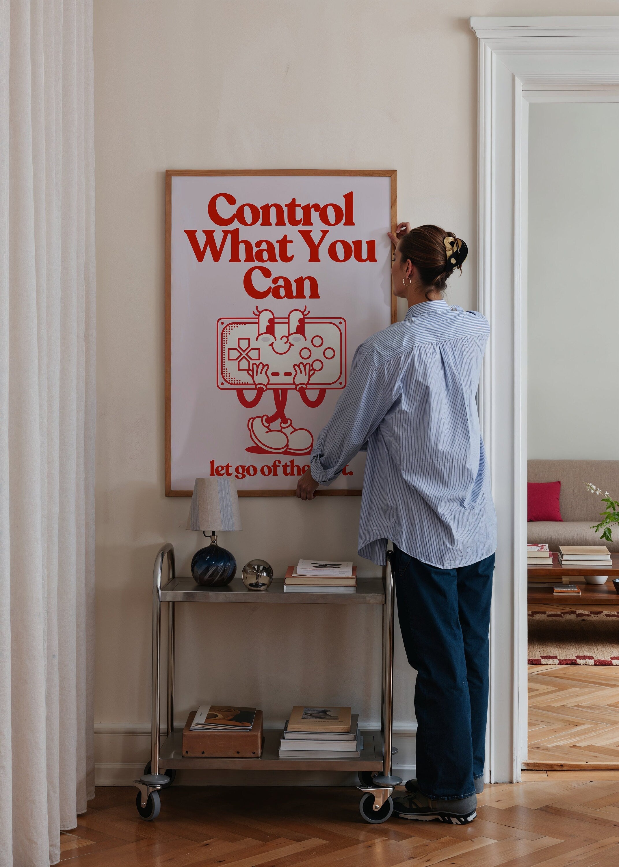 Control What You Can Digital Art Print