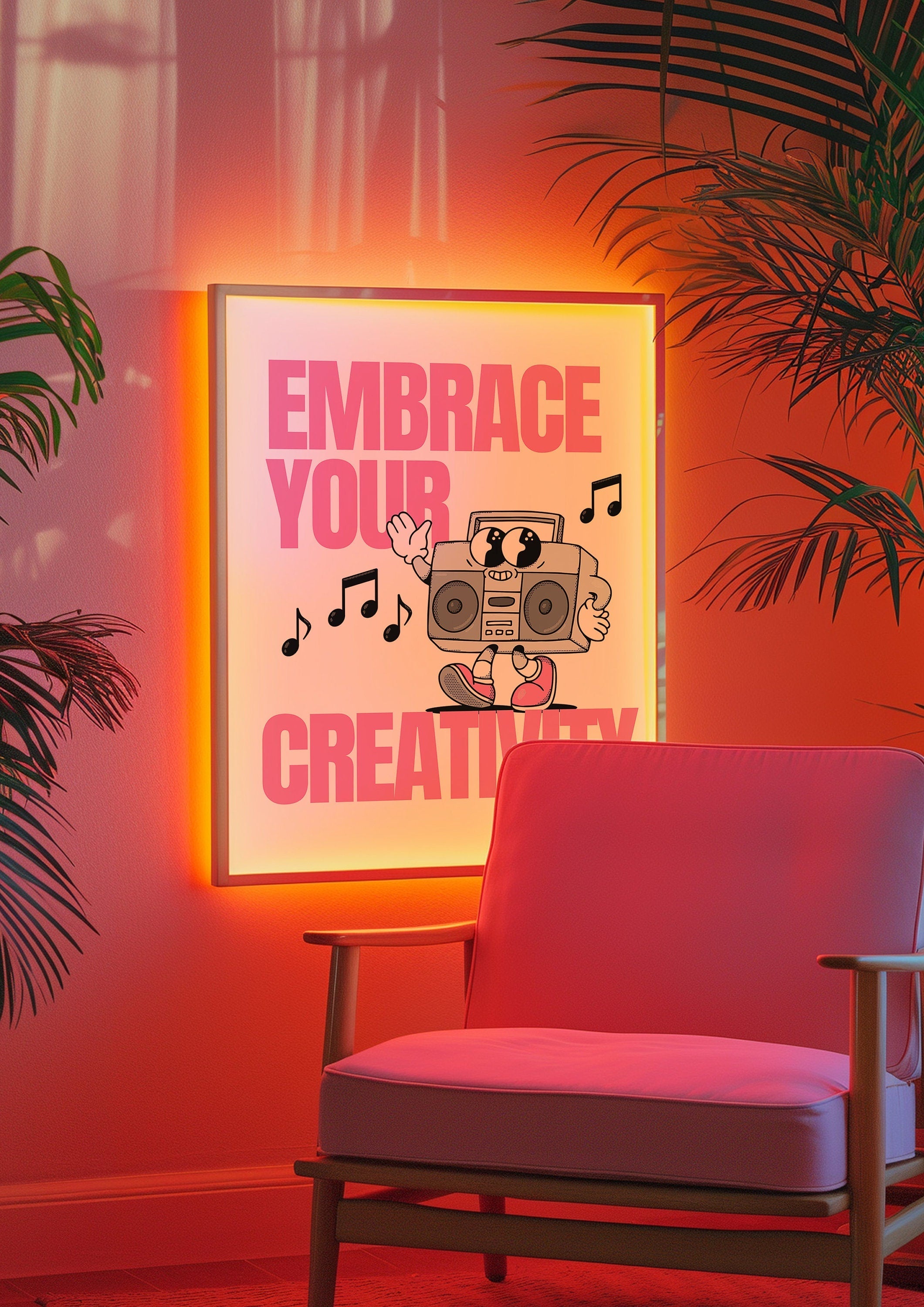 Embrace Your Creativity Digital Art Print