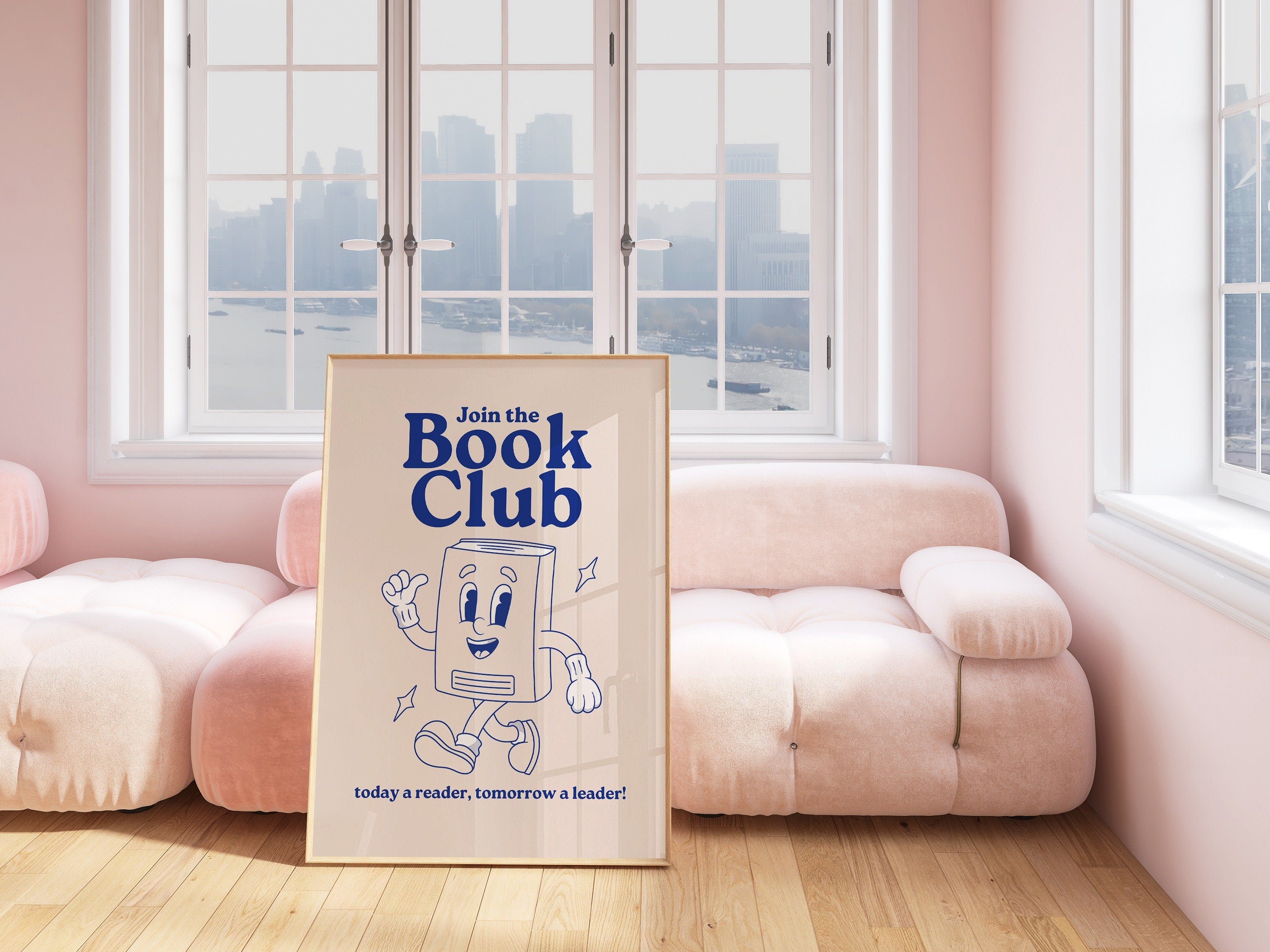 Join the Book Club Digital Art Print