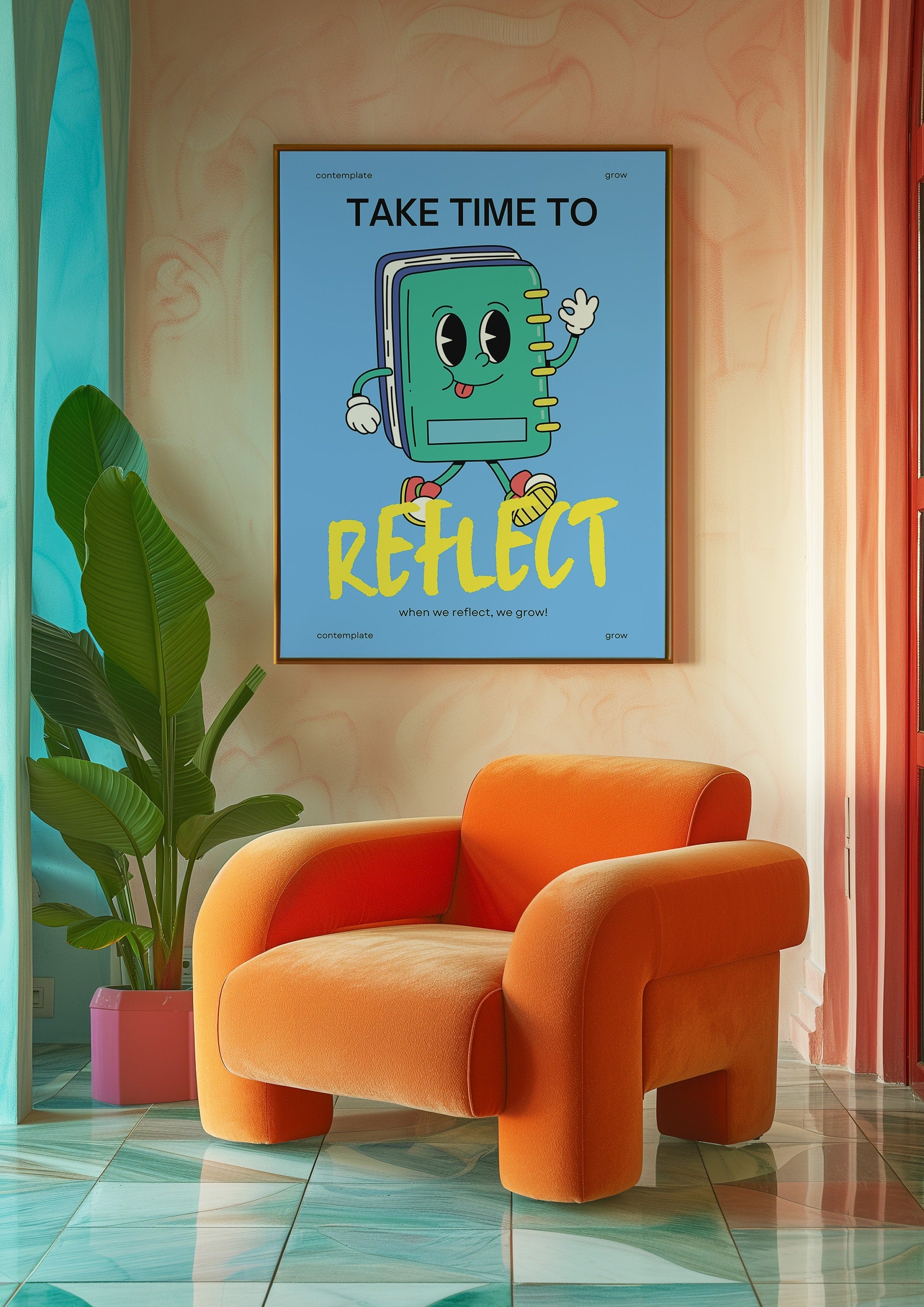 Classroom Bundle of 4 Digital Art Prints