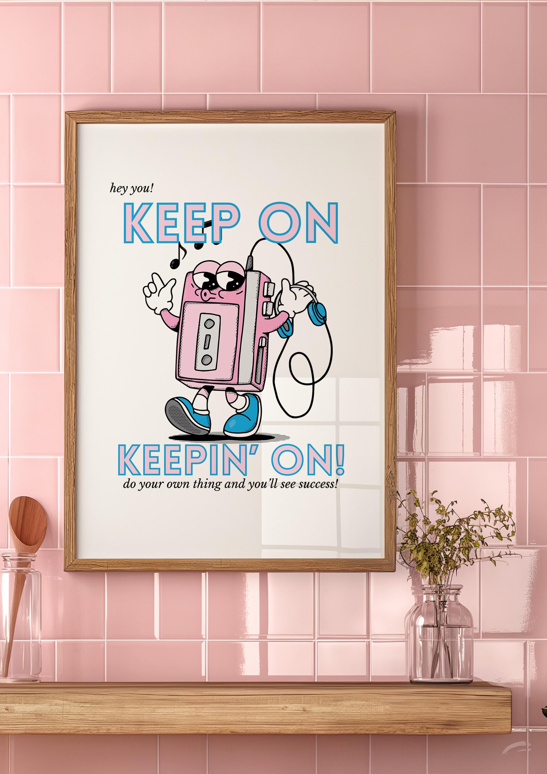 Set of Four Classroom Digital Art Prints