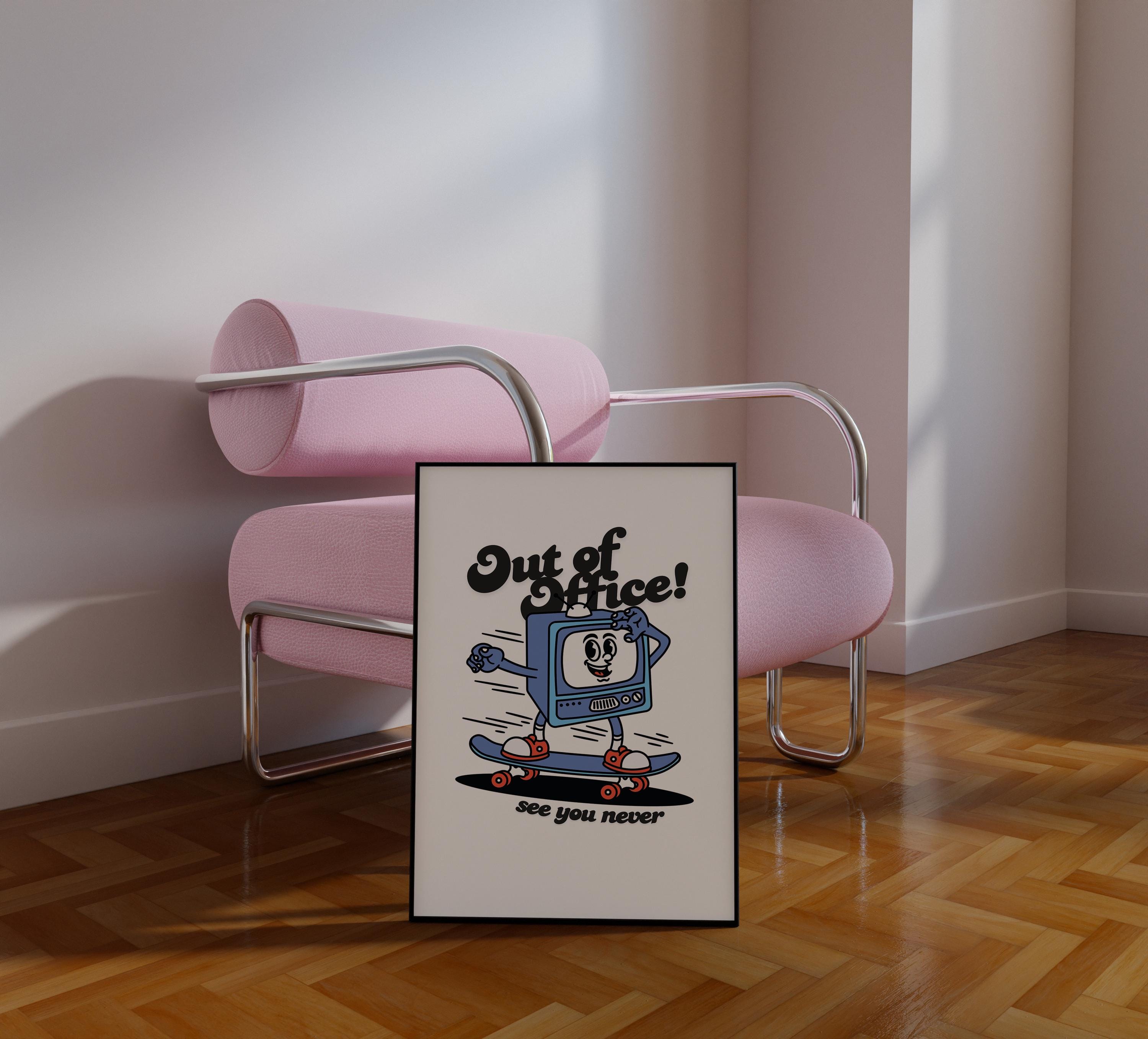 Out of Office Digital Art Print