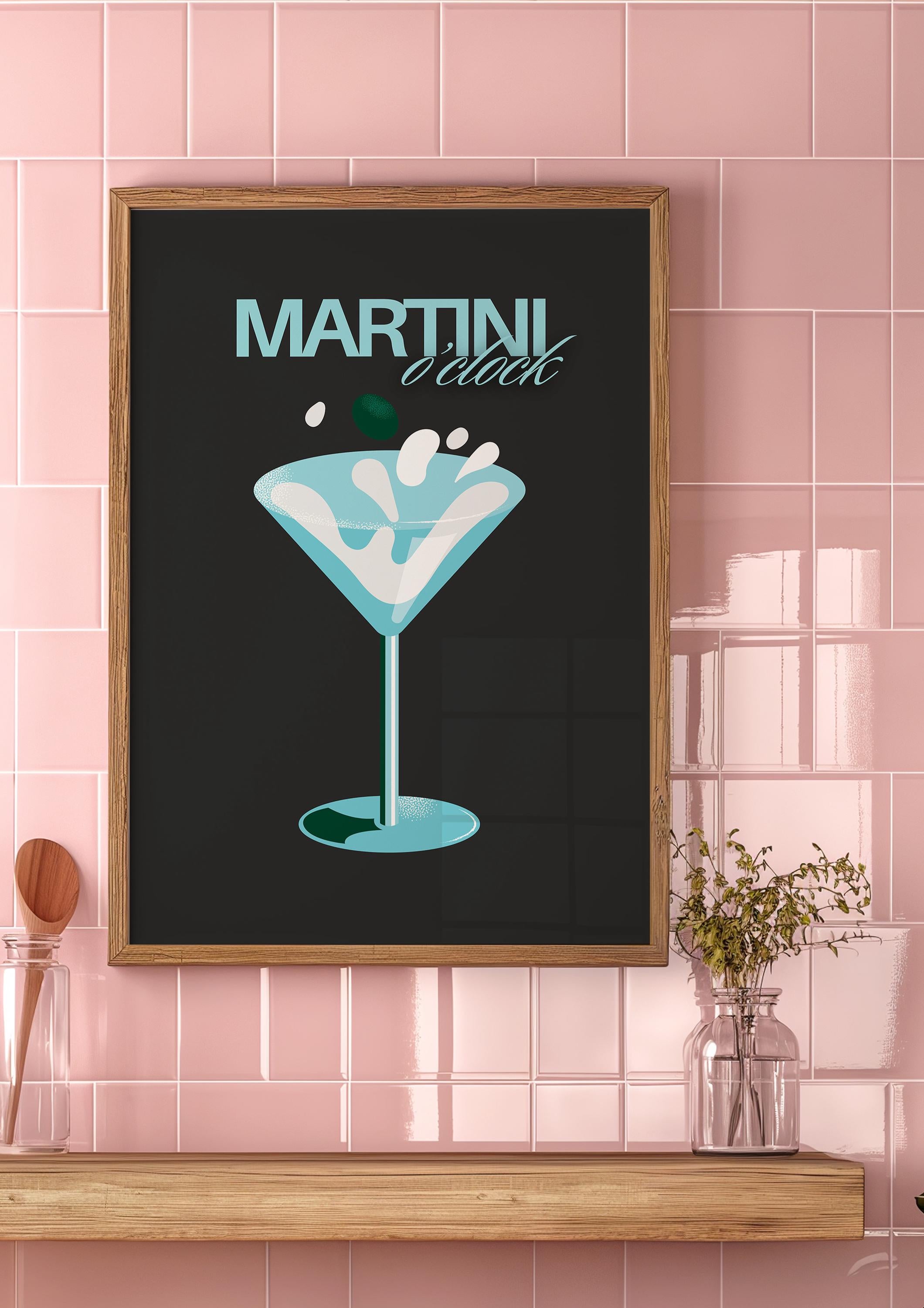 Bar Cart Wall Art, Cocktail Print, Trendy Poster, Martini Wall Art, Bar Cart Decor, Digital Download, Drink Print, Cheers