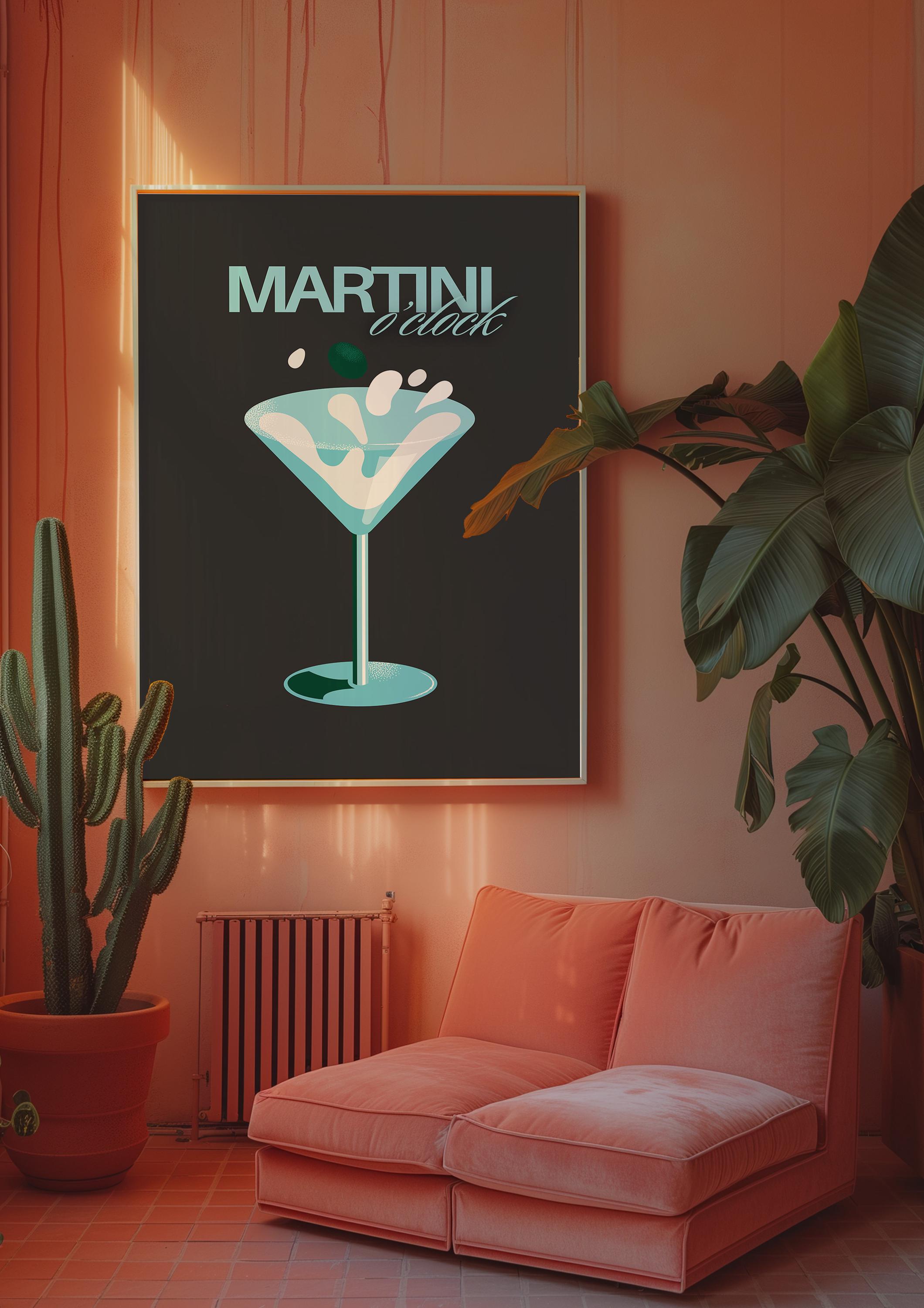 Bar Cart Wall Art, Cocktail Print, Trendy Poster, Martini Wall Art, Bar Cart Decor, Digital Download, Drink Print, Cheers