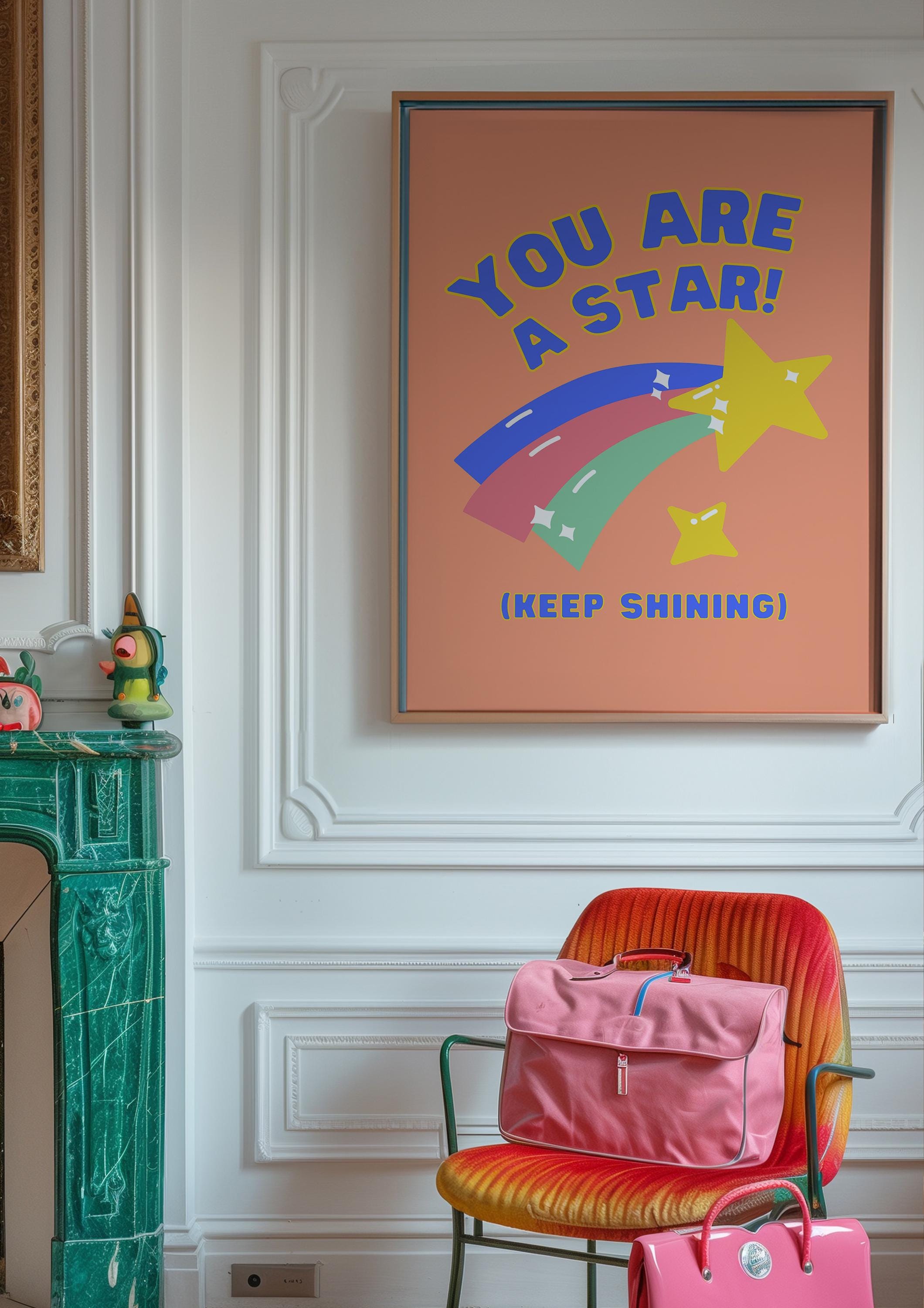 You Are A Star Digital Art Print