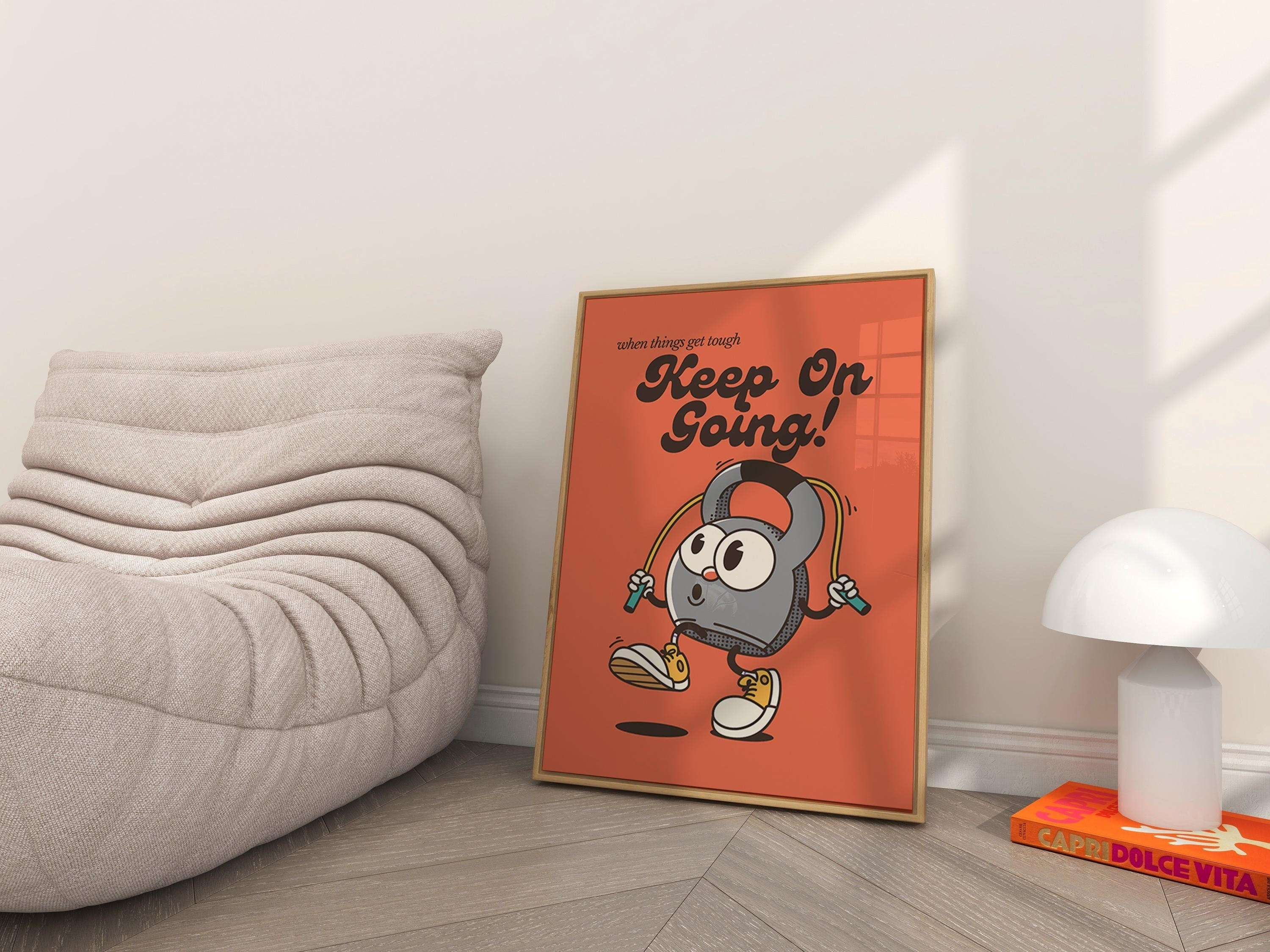 Keep On Going Digital Art Print