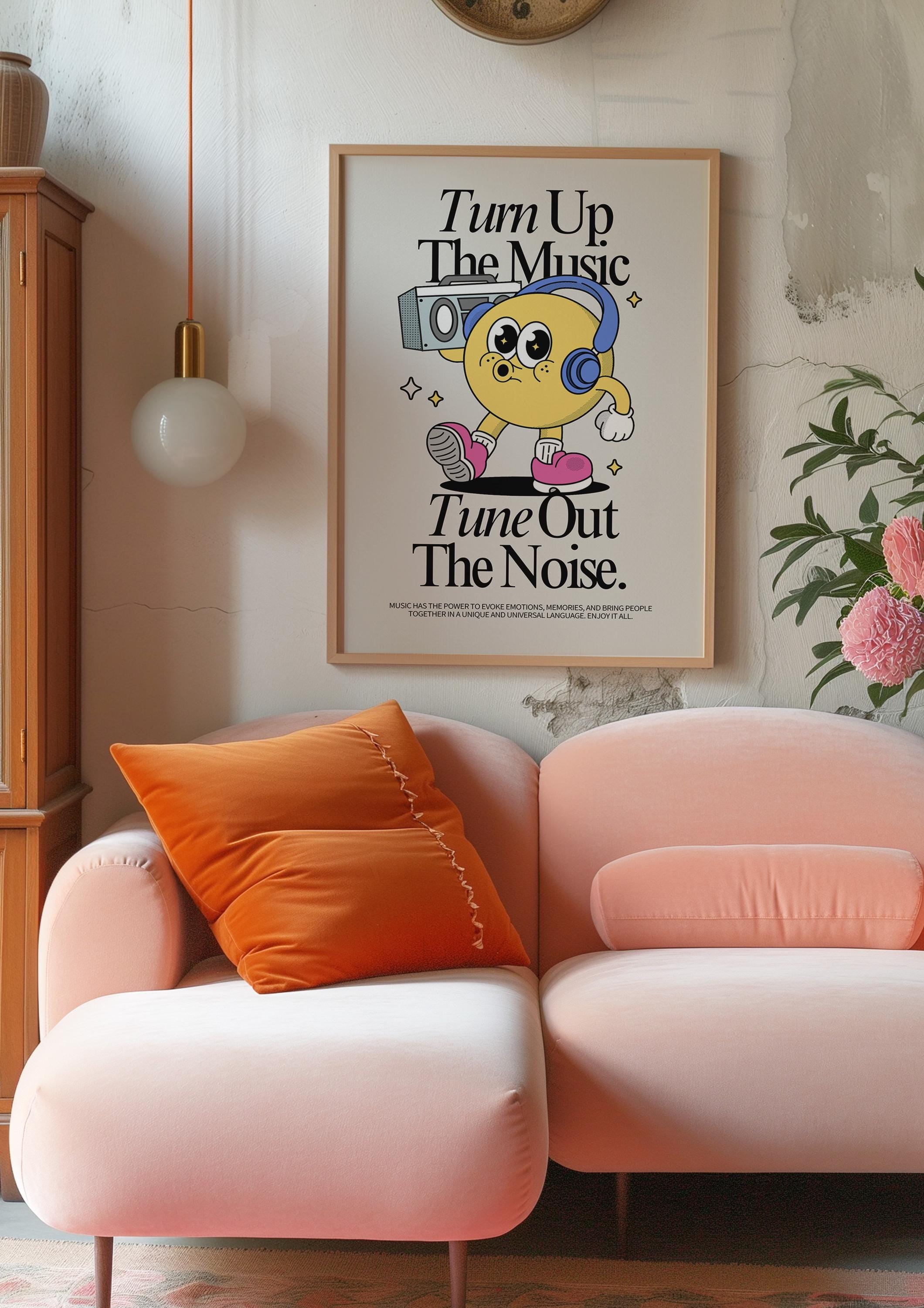 Turn Up Digital Art Print