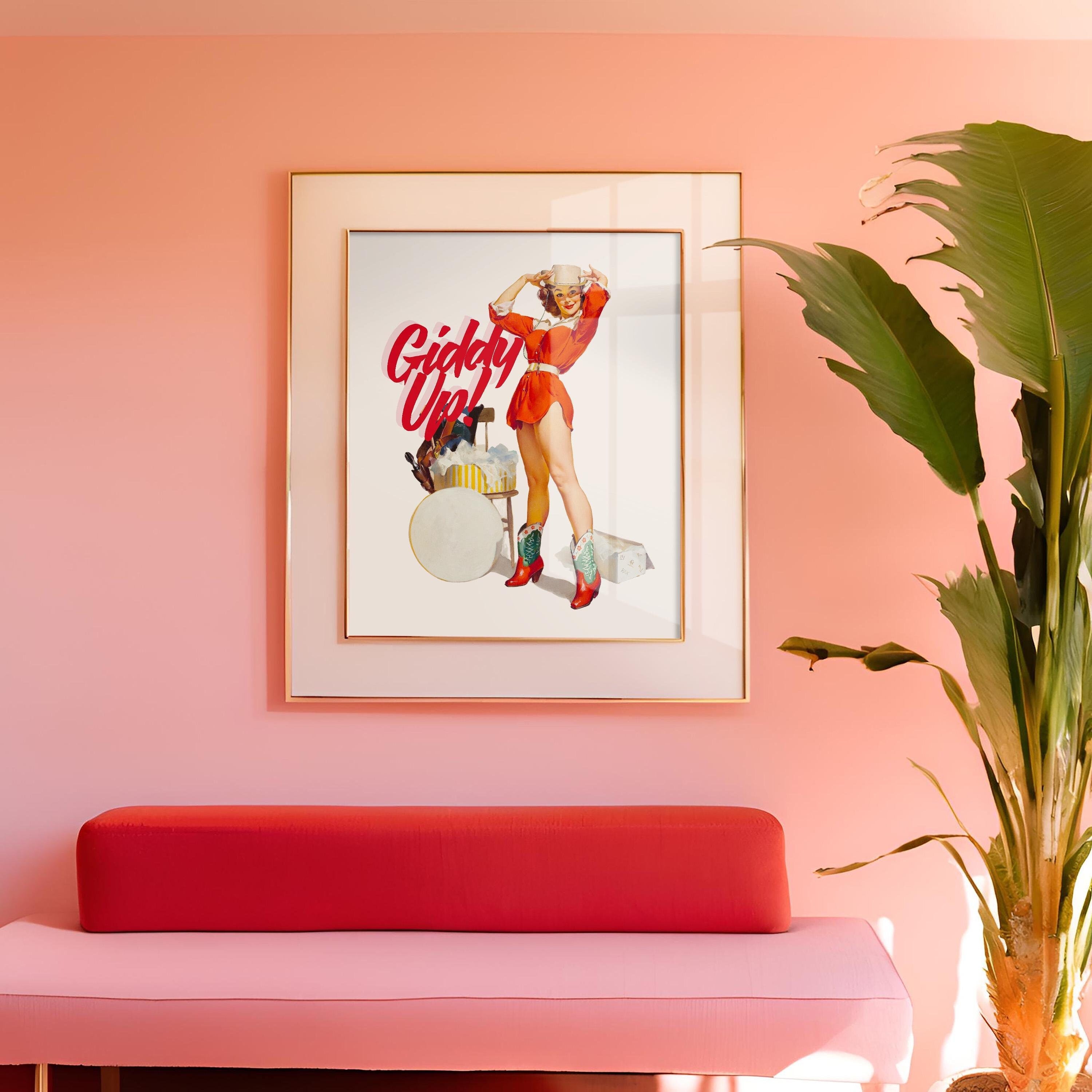 Giddy Up Digital Art Print