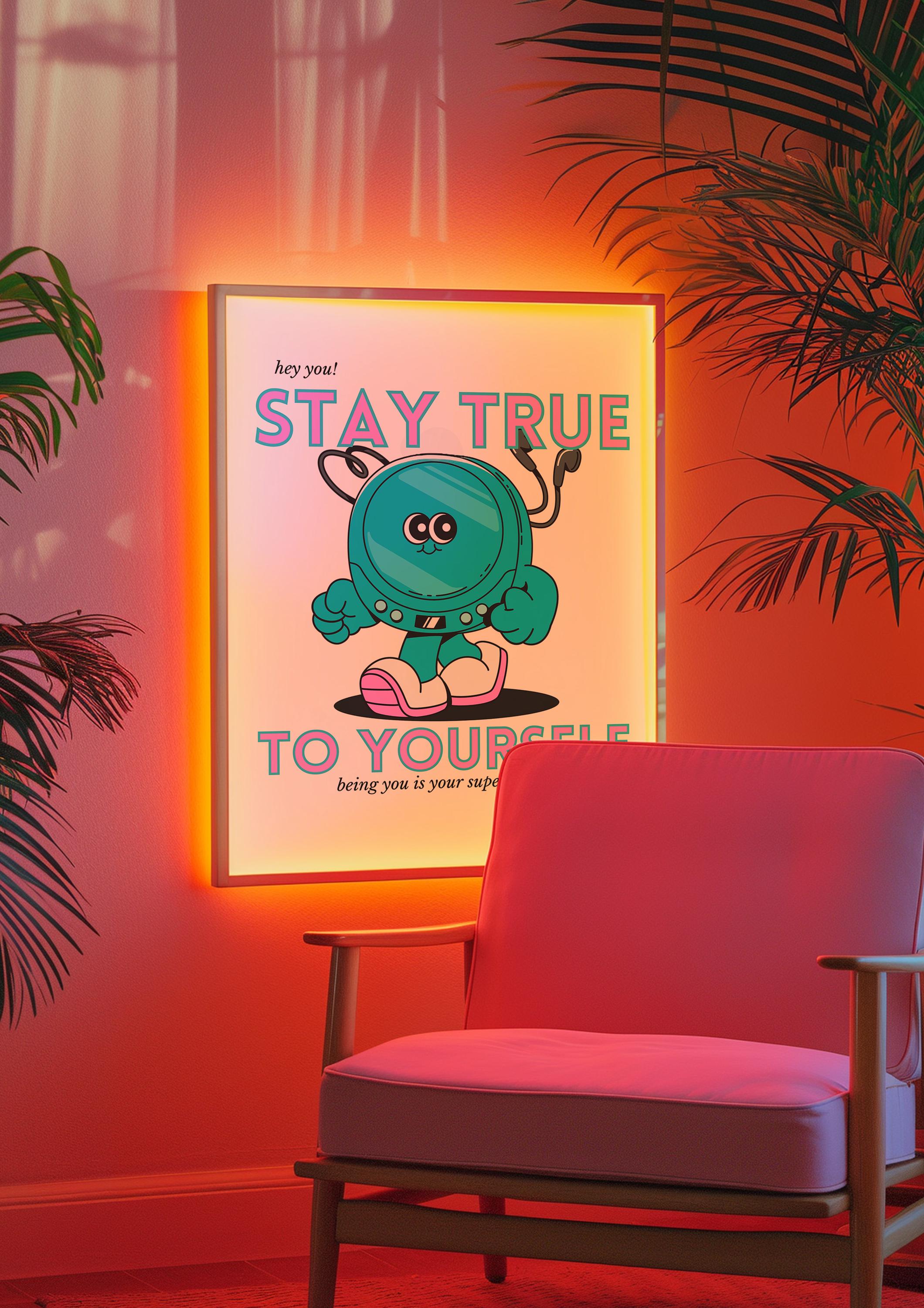 Set of Four Classroom Digital Art Prints