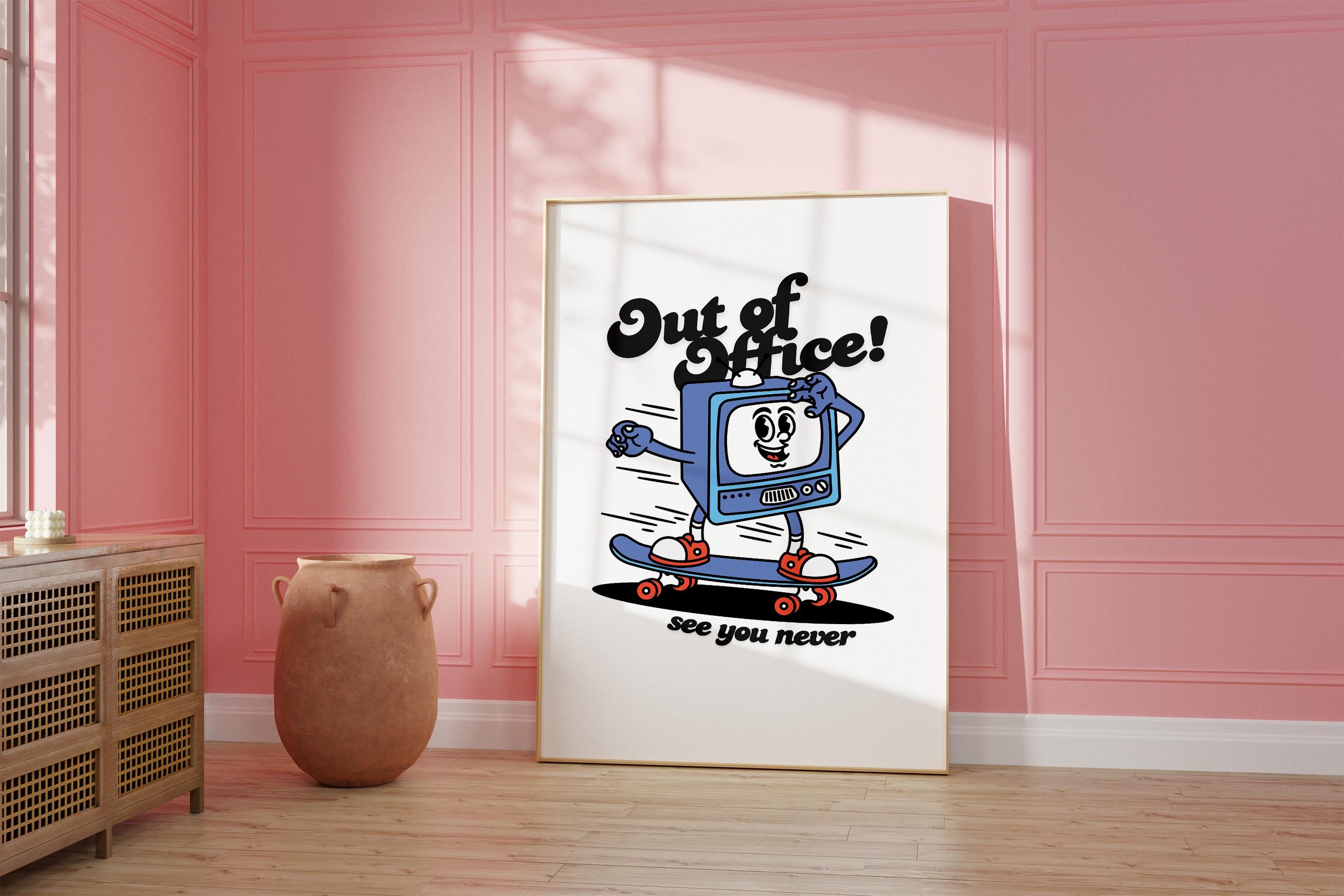 Out of Office Digital Art Print