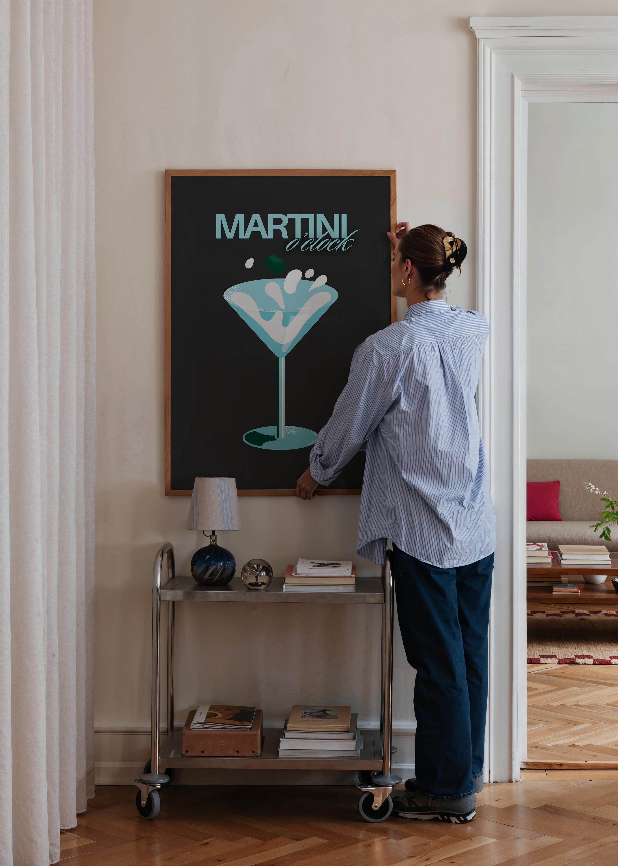 Bar Cart Wall Art, Cocktail Print, Trendy Poster, Martini Wall Art, Bar Cart Decor, Digital Download, Drink Print, Cheers