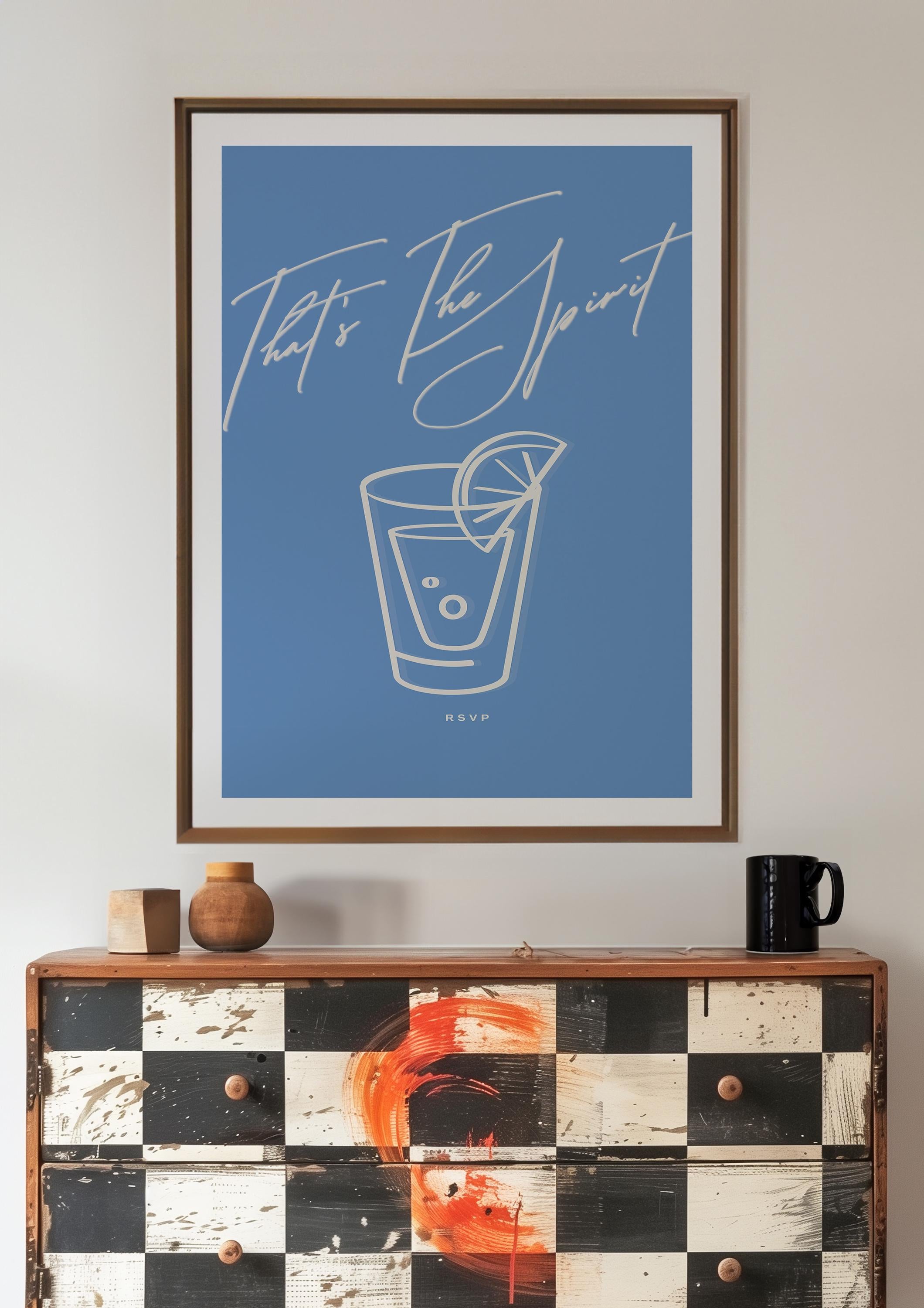 Cheers Glass Print, Retro Cheers Poster, Drinks Art, Bar Cart Decor, Vintage Cocktail Sketch, Trendy Cocktail Digital Art, GS Print Shoppe