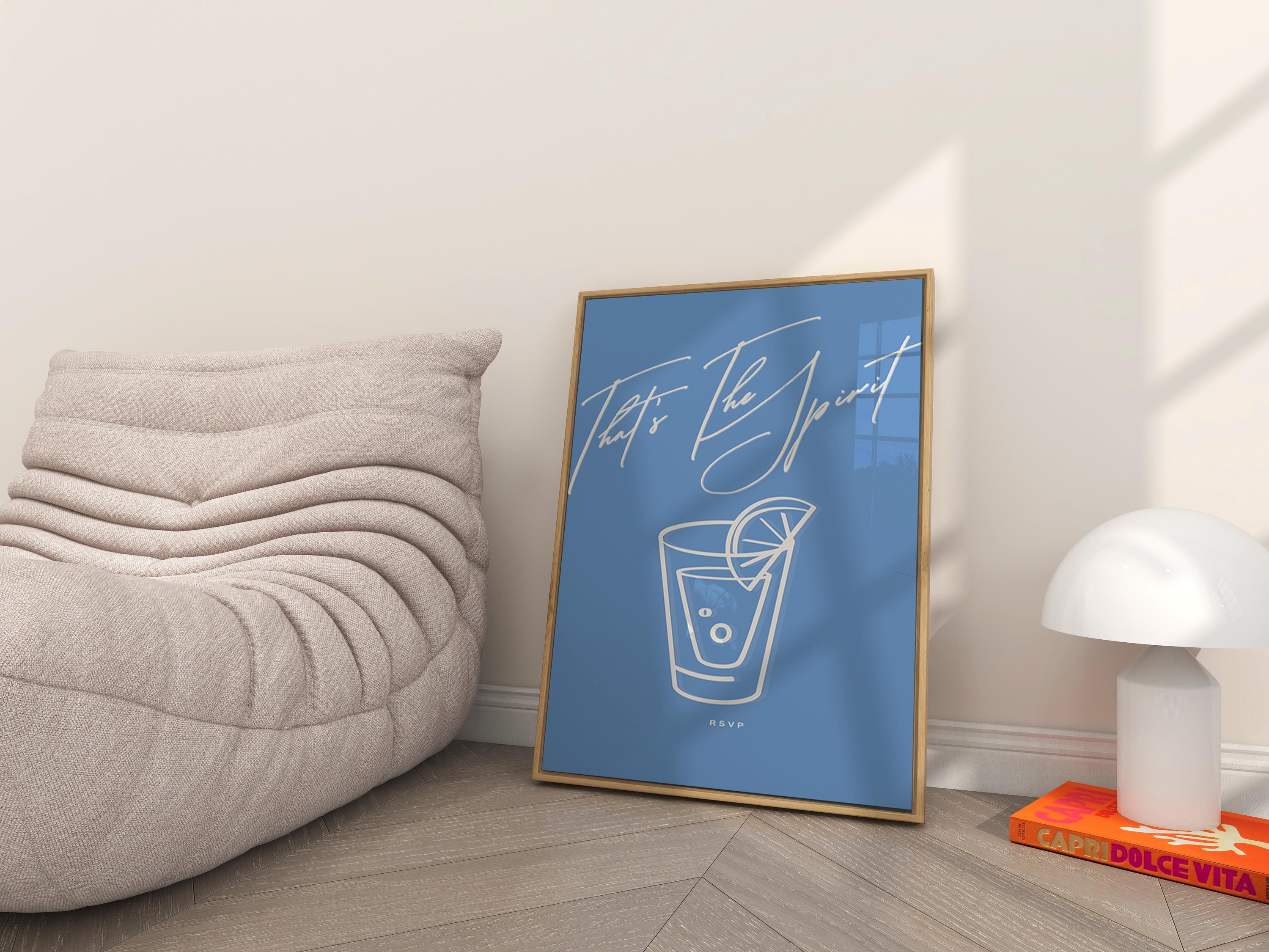 Cheers Glass Print, Retro Cheers Poster, Drinks Art, Bar Cart Decor, Vintage Cocktail Sketch, Trendy Cocktail Digital Art, GS Print Shoppe