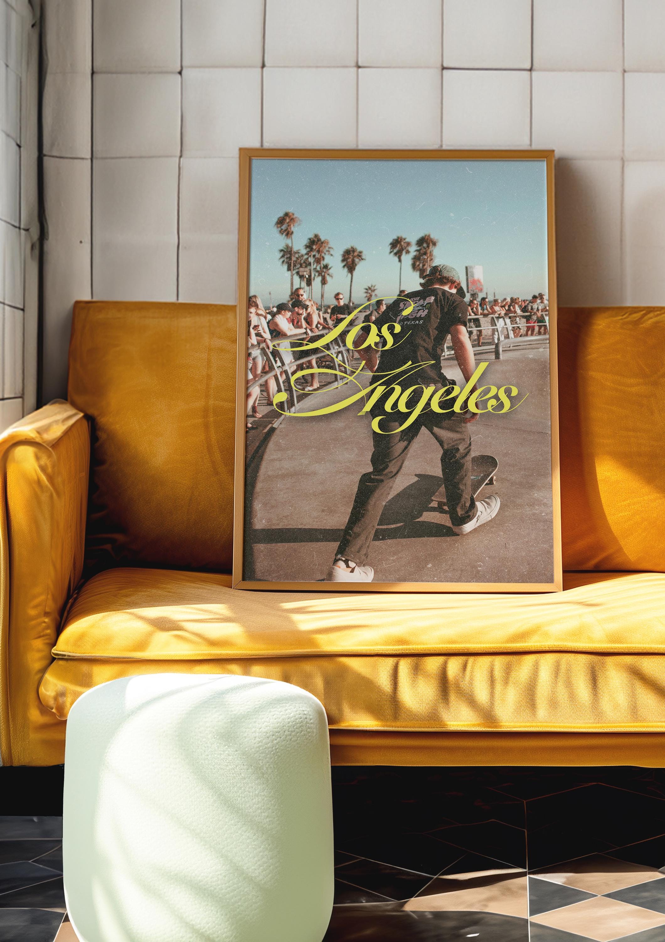 Los Angeles Poster, See you in Los Angeles, Retro LA Prints, Retro Photo Art, Los Angeles Decor, Trendy Art Print, LA Posters, LA Art Print