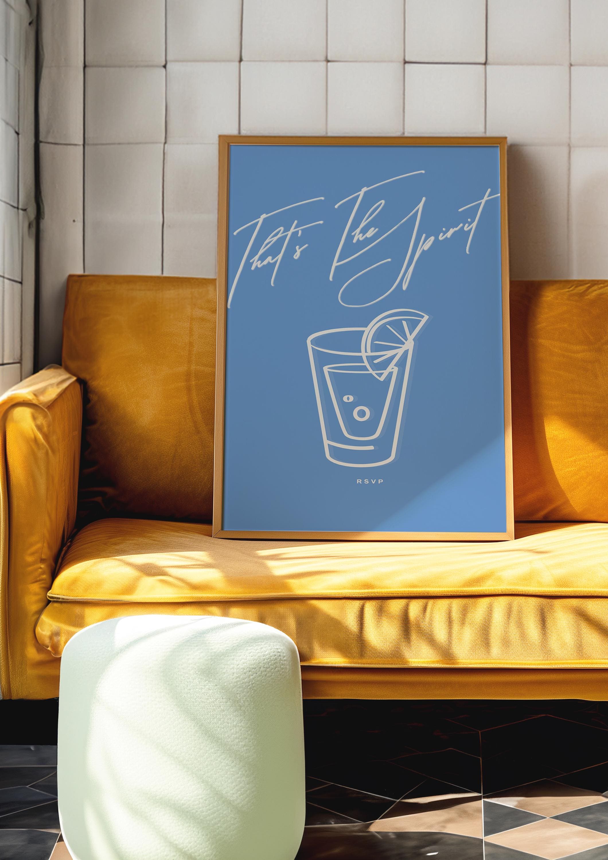 Cheers Glass Print, Retro Cheers Poster, Drinks Art, Bar Cart Decor, Vintage Cocktail Sketch, Trendy Cocktail Digital Art, GS Print Shoppe