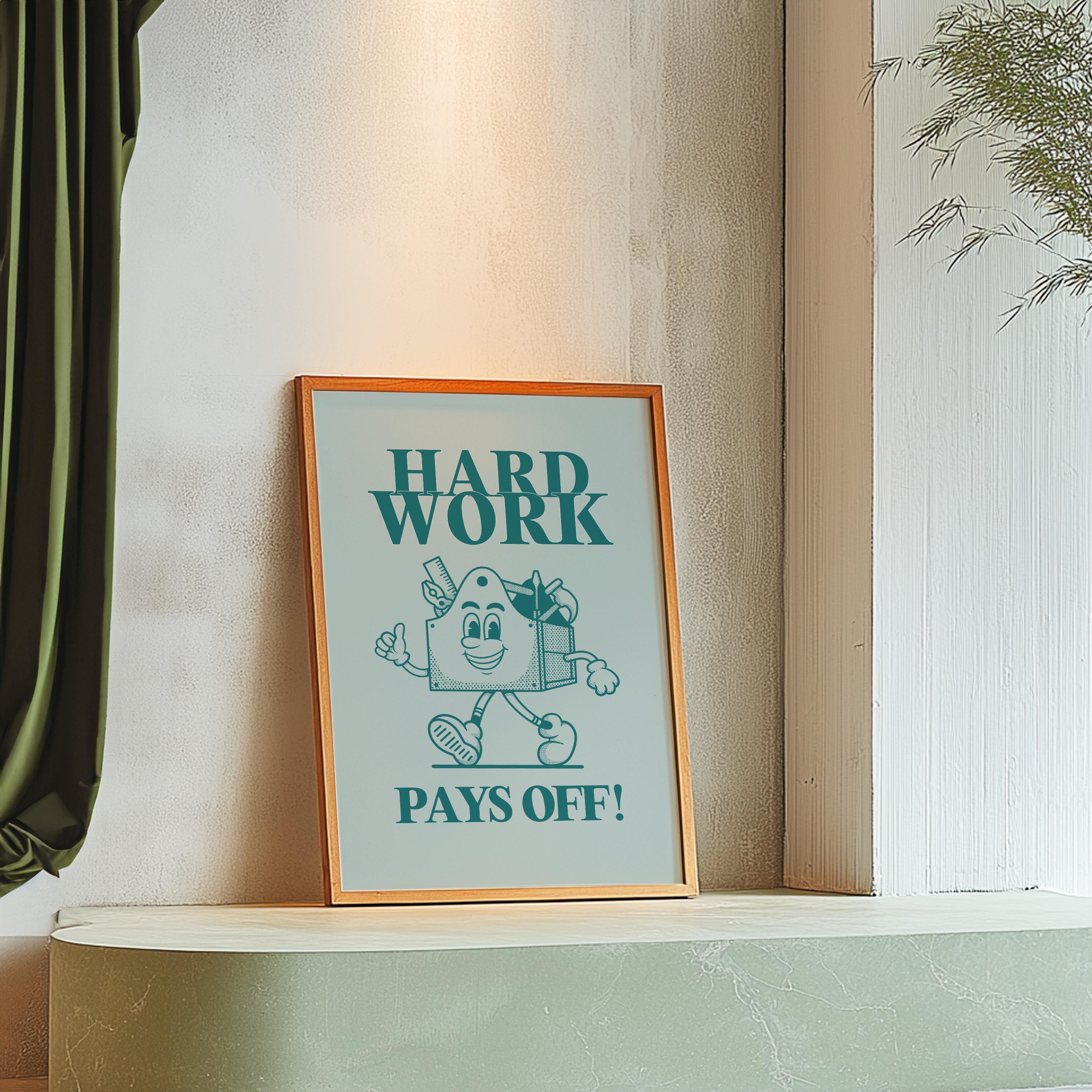 Classroom Art,Kids Room Art,Downloadable Print,Cartoon Art Print,Make Mistakes Print,Trendy Posters,Vintage Mascot Art,Cute Positive Art