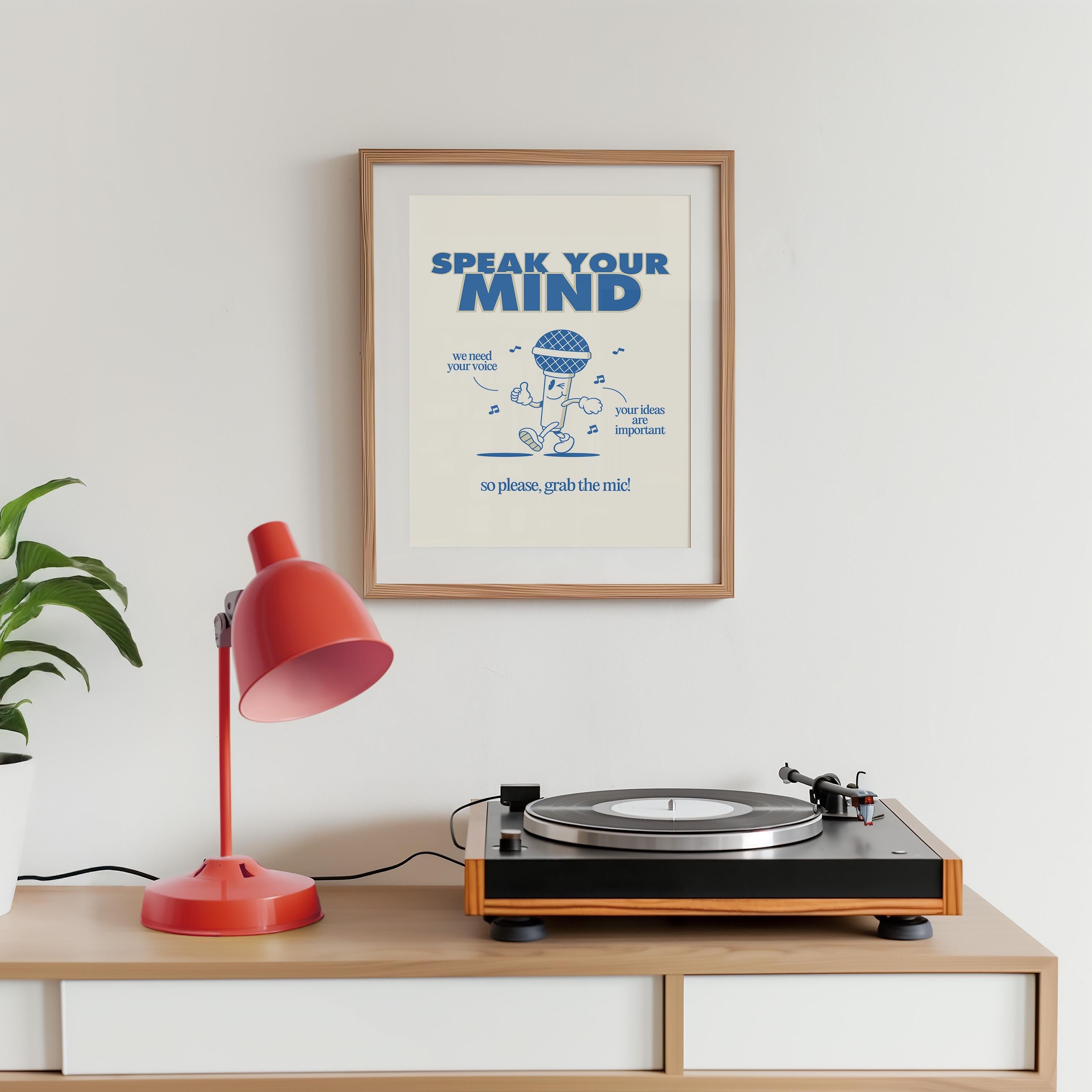Classroom Art,Kids Room Art,Downloadable Print,Cartoon Art Print,Retro Character Art,Trendy Posters,Vintage Mascot Art,Cute Positive Art