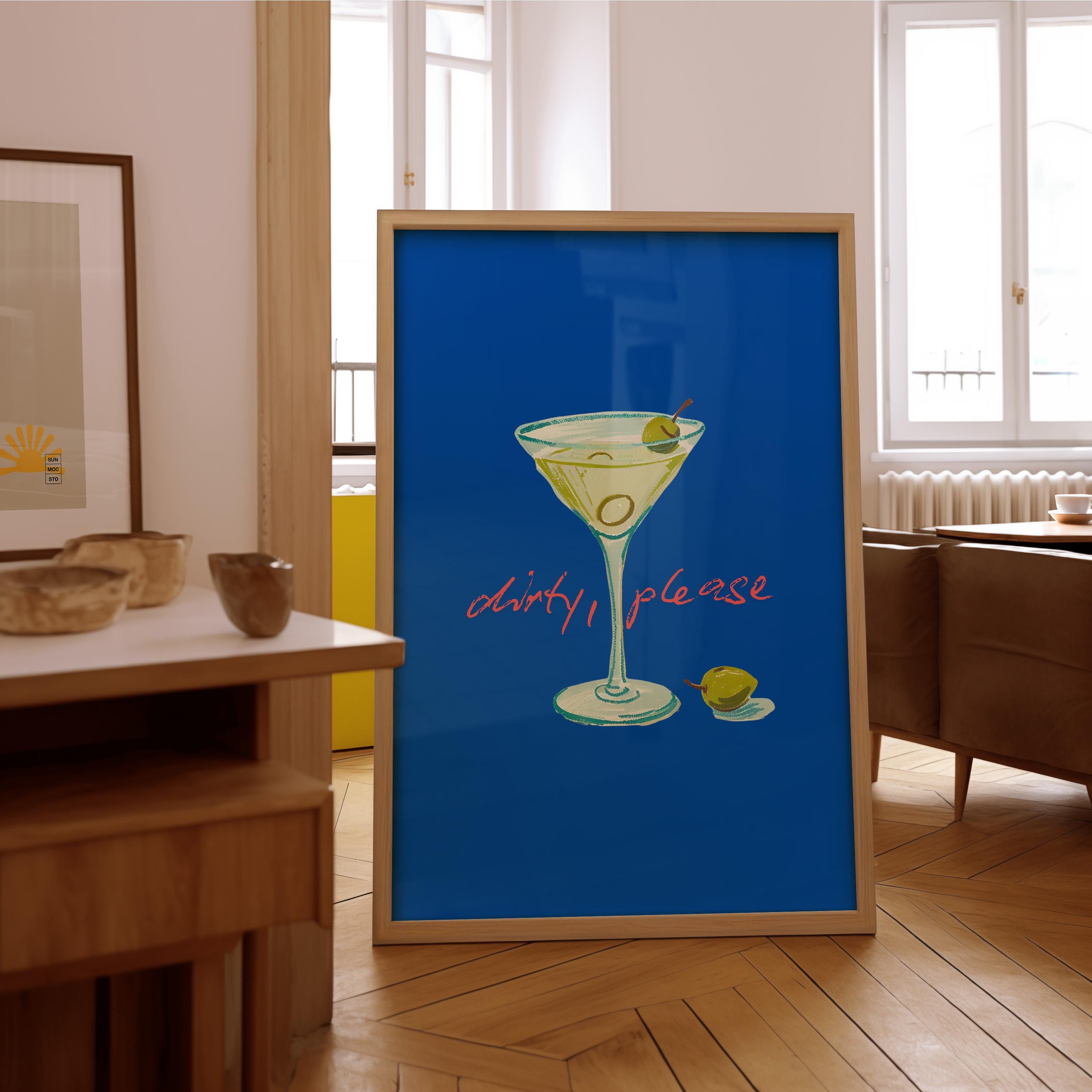 Retro Cocktail Print, Martini Posters, Digital Drink Poster, Bar Cart Art Print, Cocktail Collage, Gallery Wall Print, Girly Print