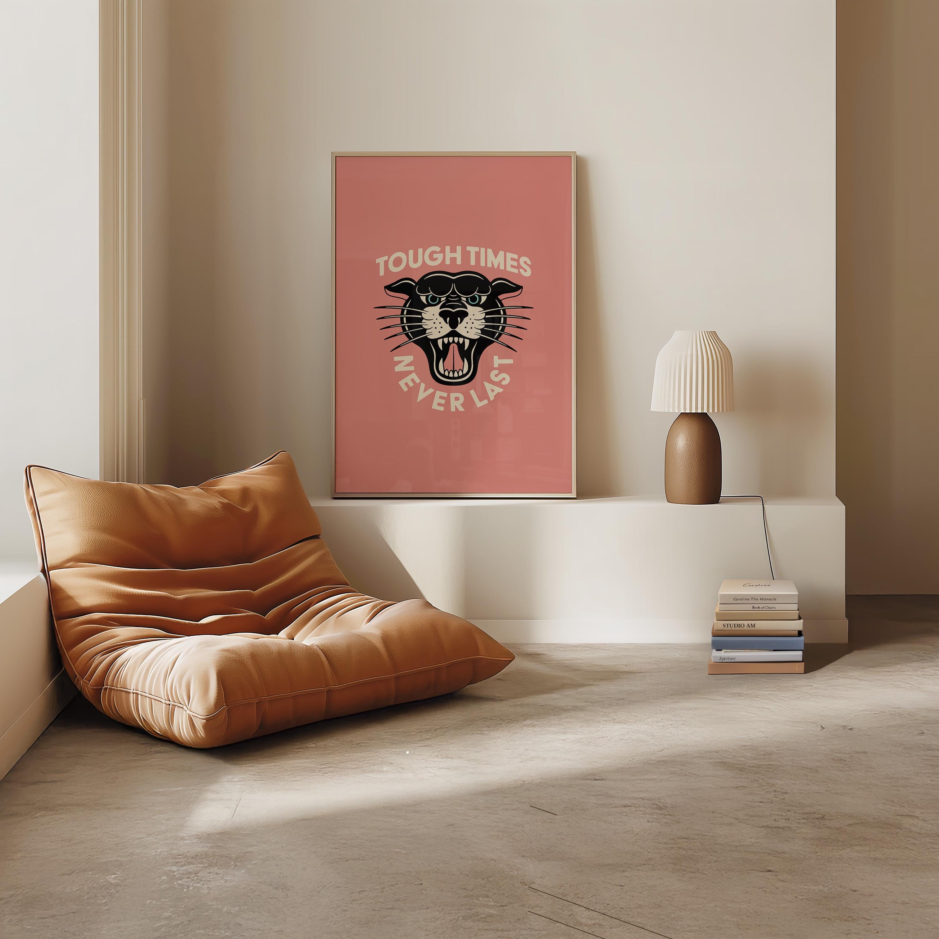 Digital Prints, Trendy Tiger Prints, Tiger Art Print, Funky Art Prints, Dorm Decor, Digital download, Kids Room Art, Minimal Animal Poster
