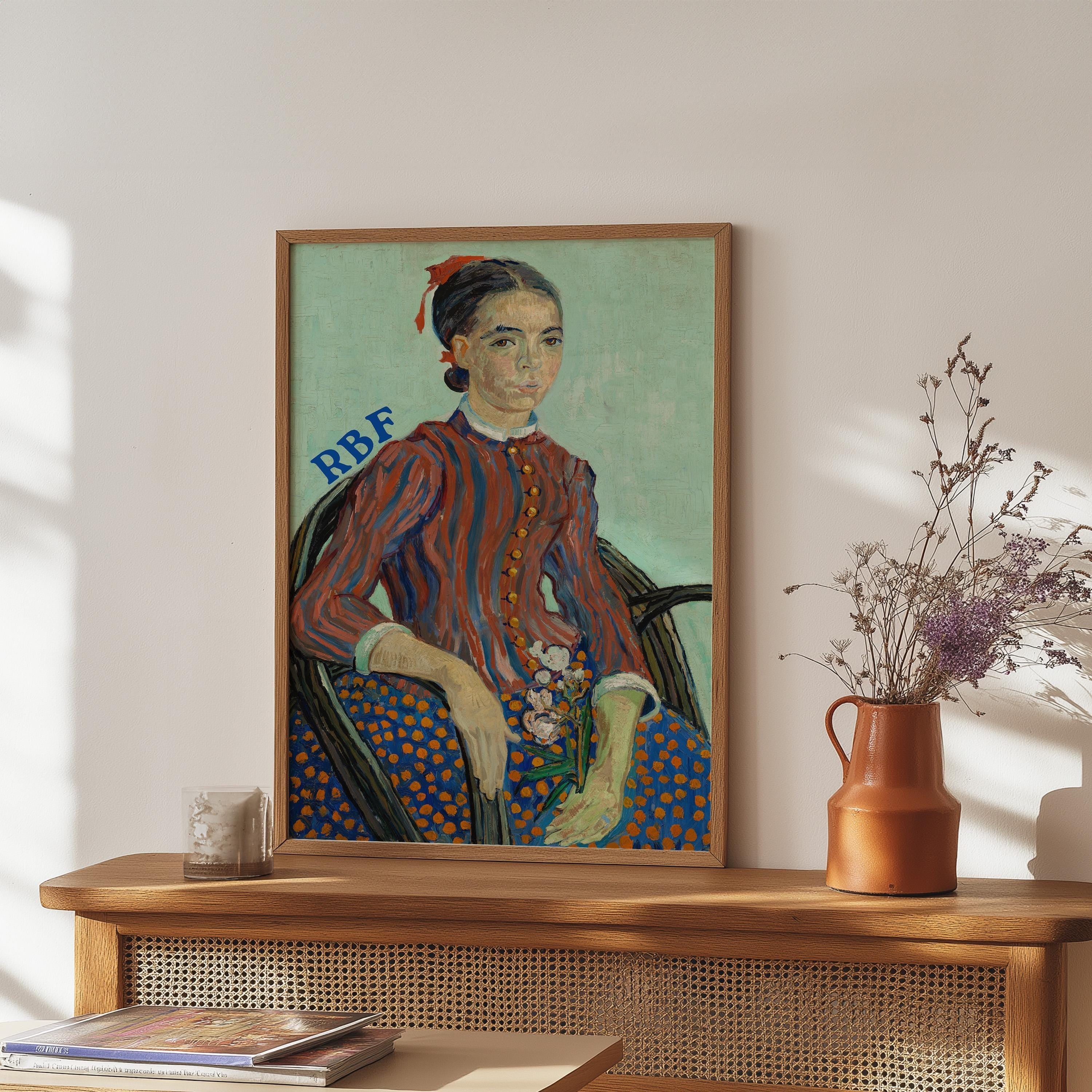 Altered Painting-Resting Bitch Face-Funny Classic Art-Pop Art-Dorm Room Art-Downloadable Print-Trendy Art Print-Girly Art-Portrait Art RBF