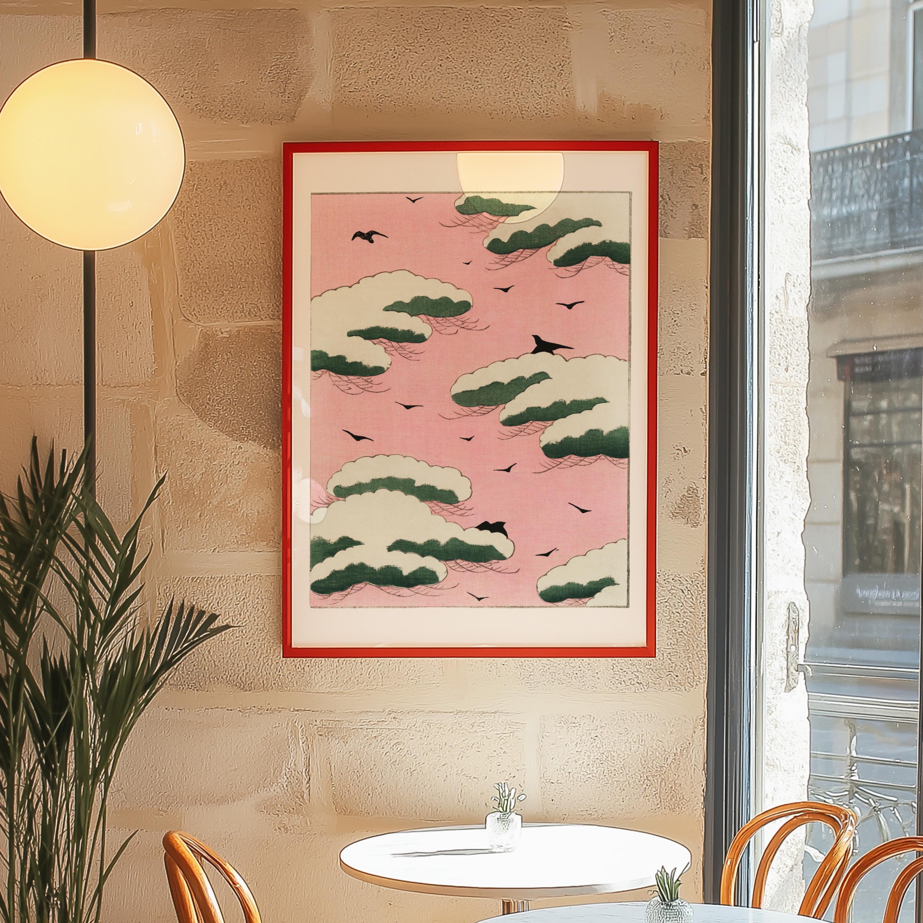 Pink Art Print, Pink Classic art, Digital Download, Pink Wall Art, Floral Art Print, Trendy Decor, GS Print Shoppe, Girls Room Decor