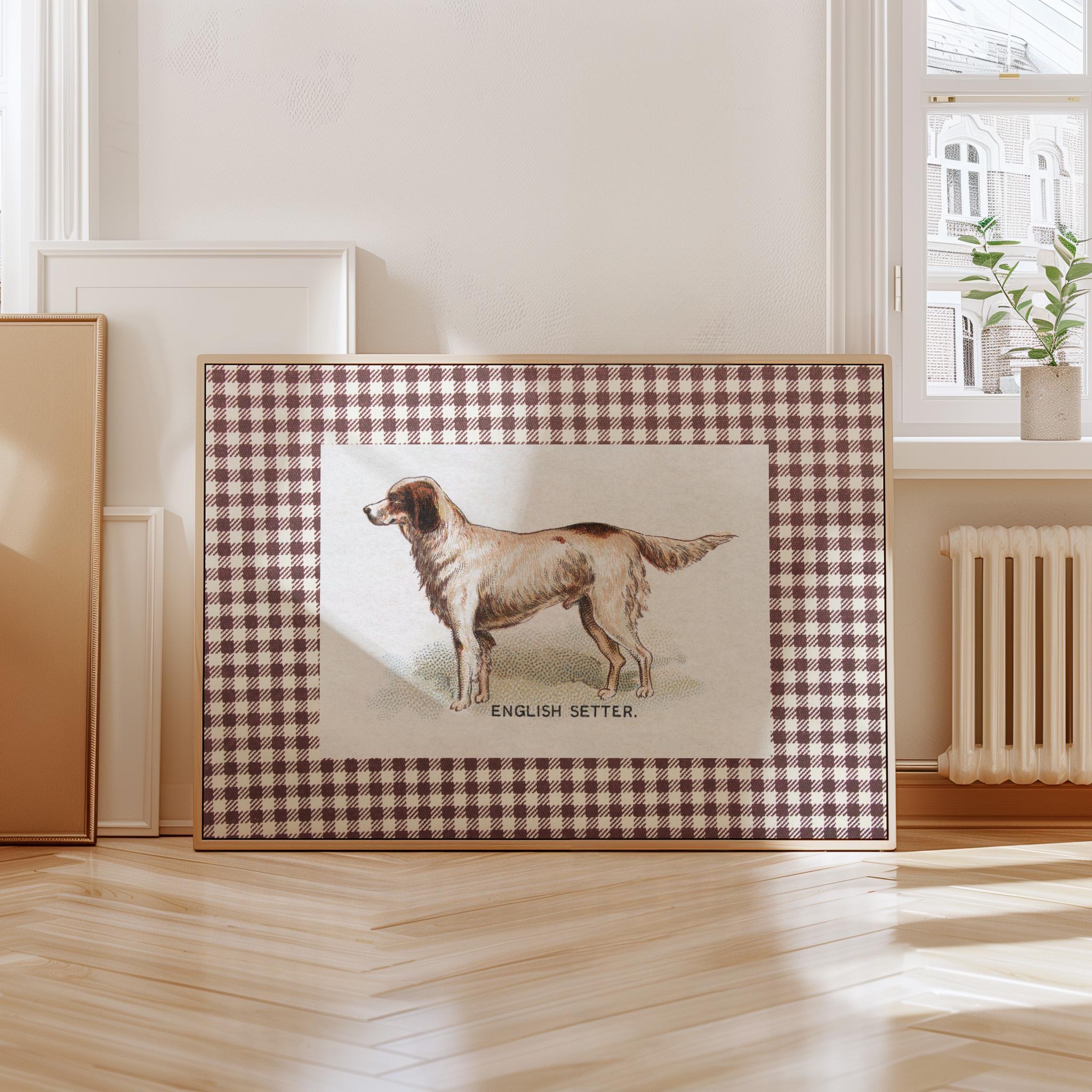 dog art print, vintage dog art, vintage art, dog lover art, dog poster, retro dog art, digital print, gs print shoppe, fun dog art prints