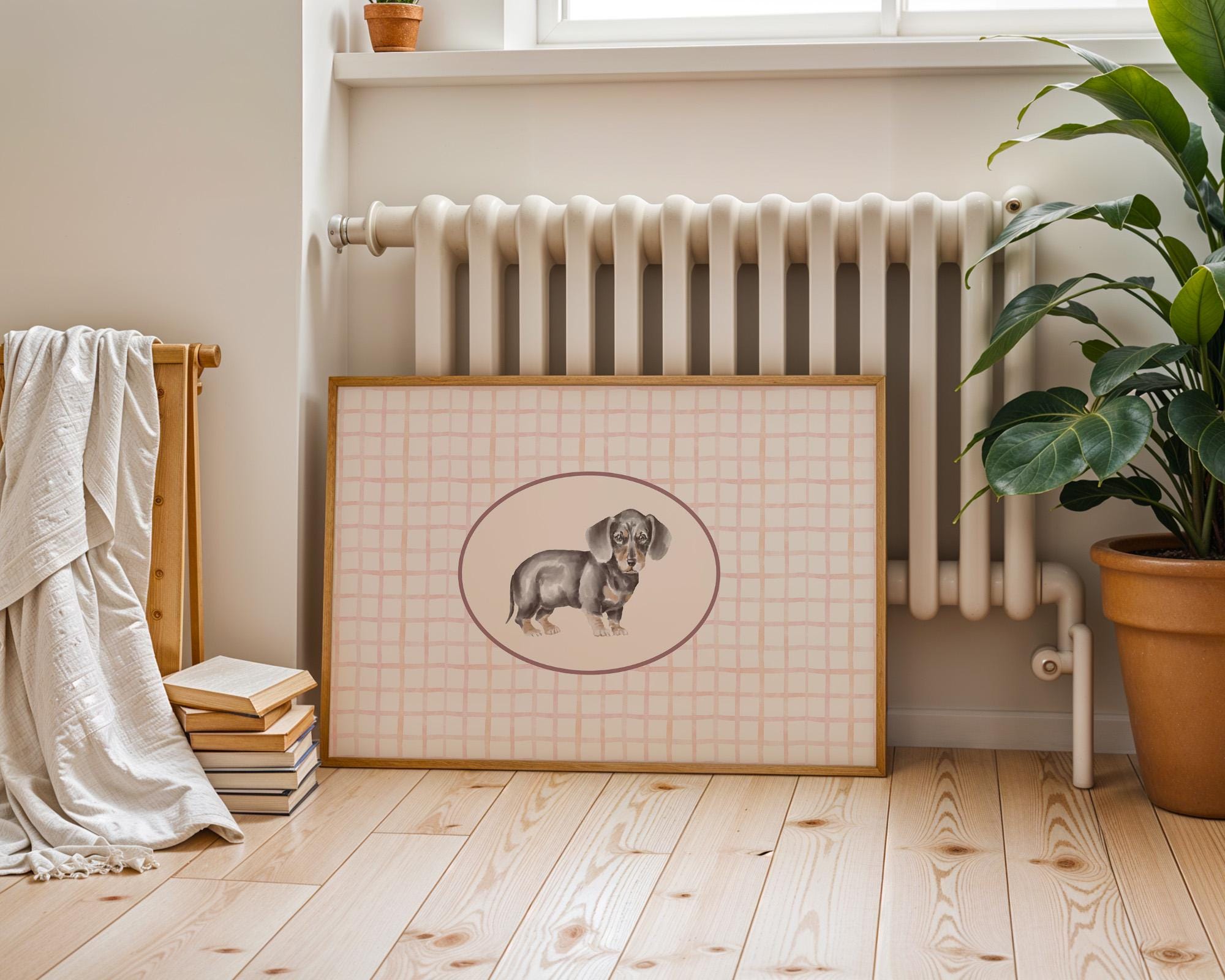 Girl&#39;s Room Art, Dog Print Vintage, Puppy Printable, Cottagecore Nursery, Vintage Aesthetic, Nursery Wall Art, Dog Nursery Decor
