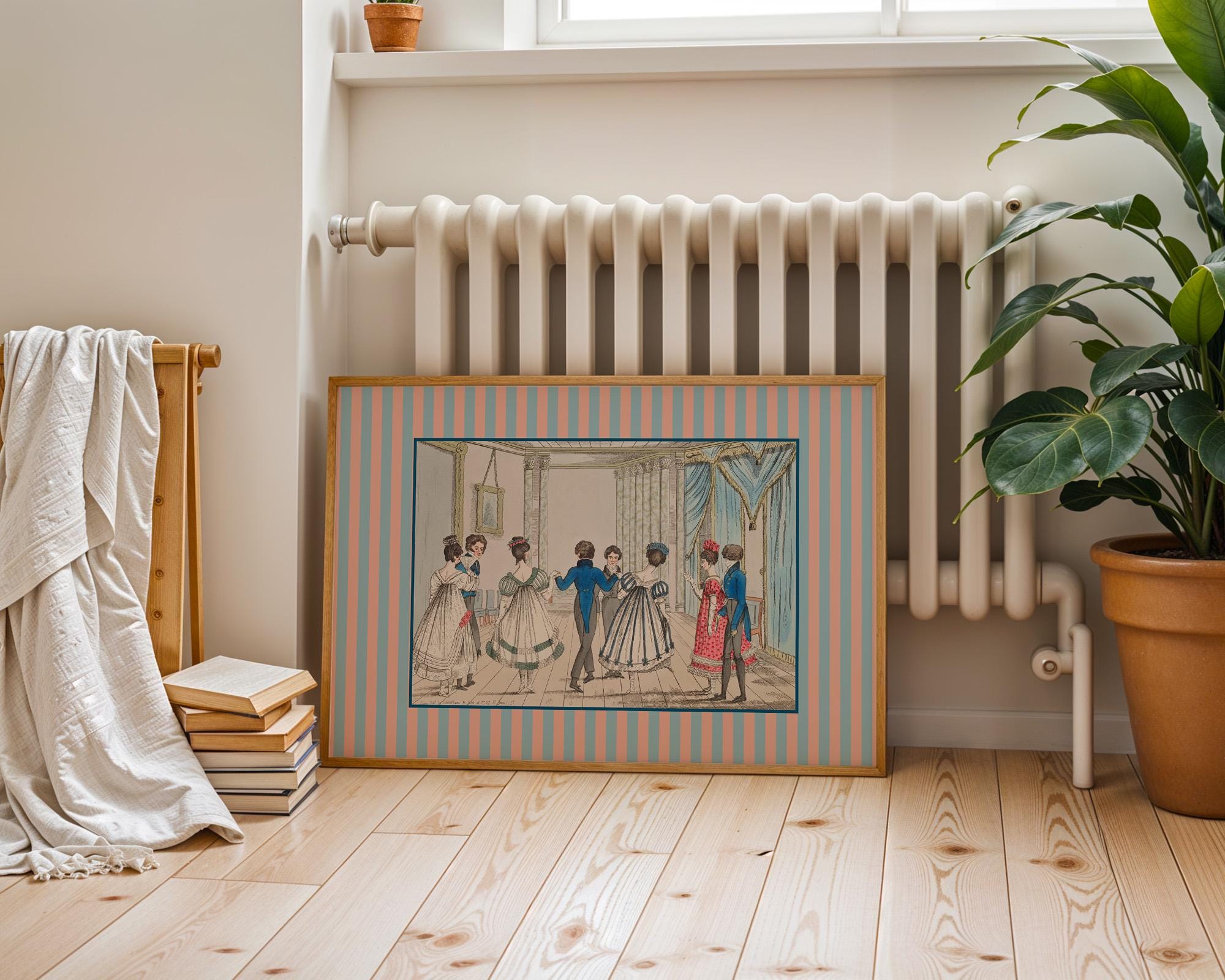 Girly Art Print, PRINTABLE Wall Art, Fashion Art Decor, Cottagecore Art, Farmhouse Art, Vintage Art Decor, Girlhood pink decor, dance art