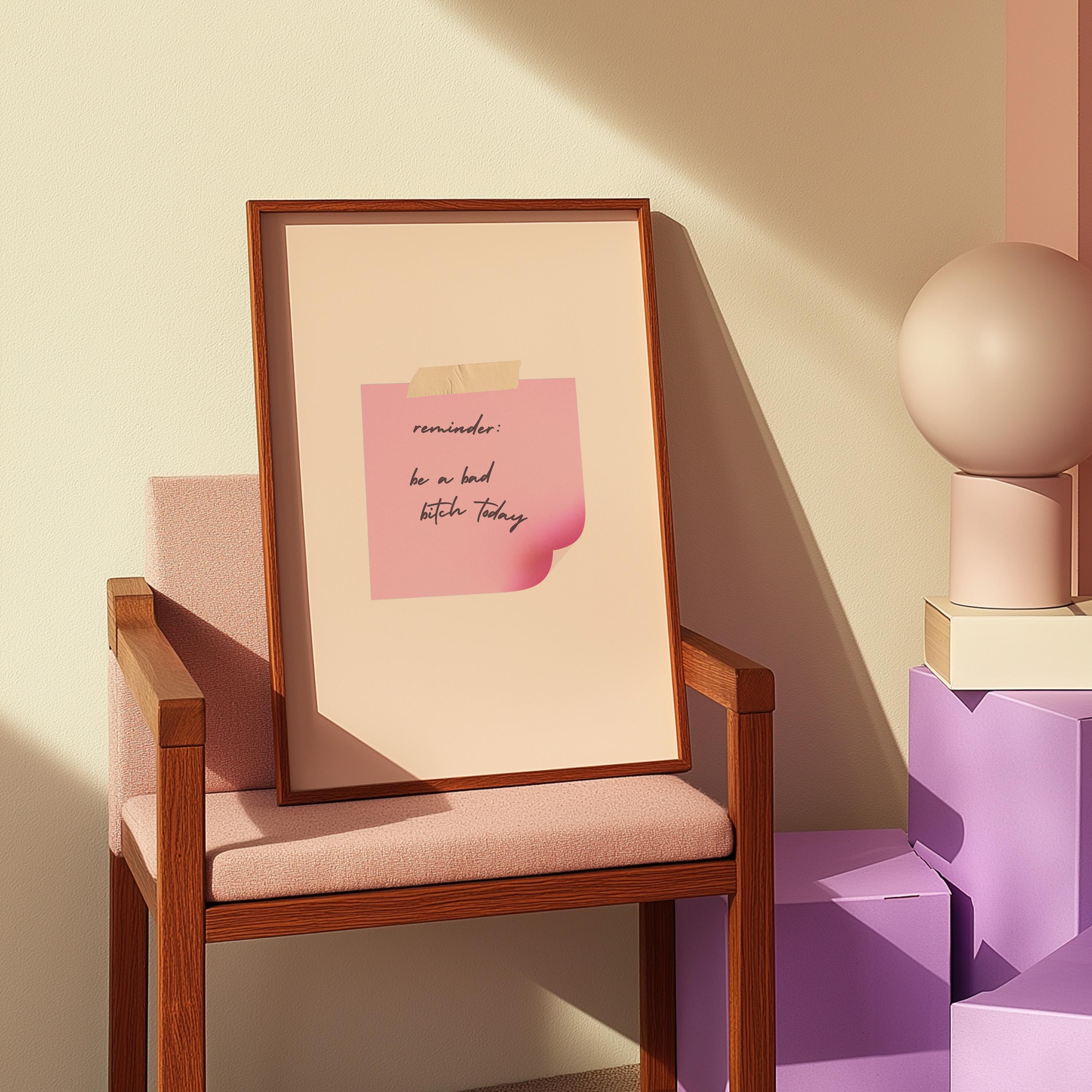 Reminder Digital Art Print