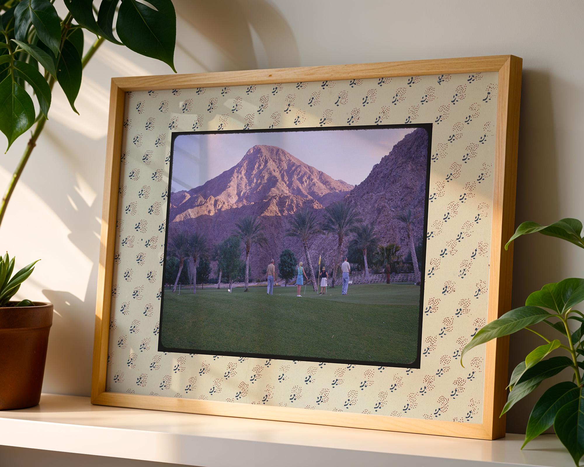 Golf Vintage Landscape Art Print | Vintage Golf Course Wall Art | Golf Fan Gifts | Downloadable Printable Wall Decor, Palm Desert
