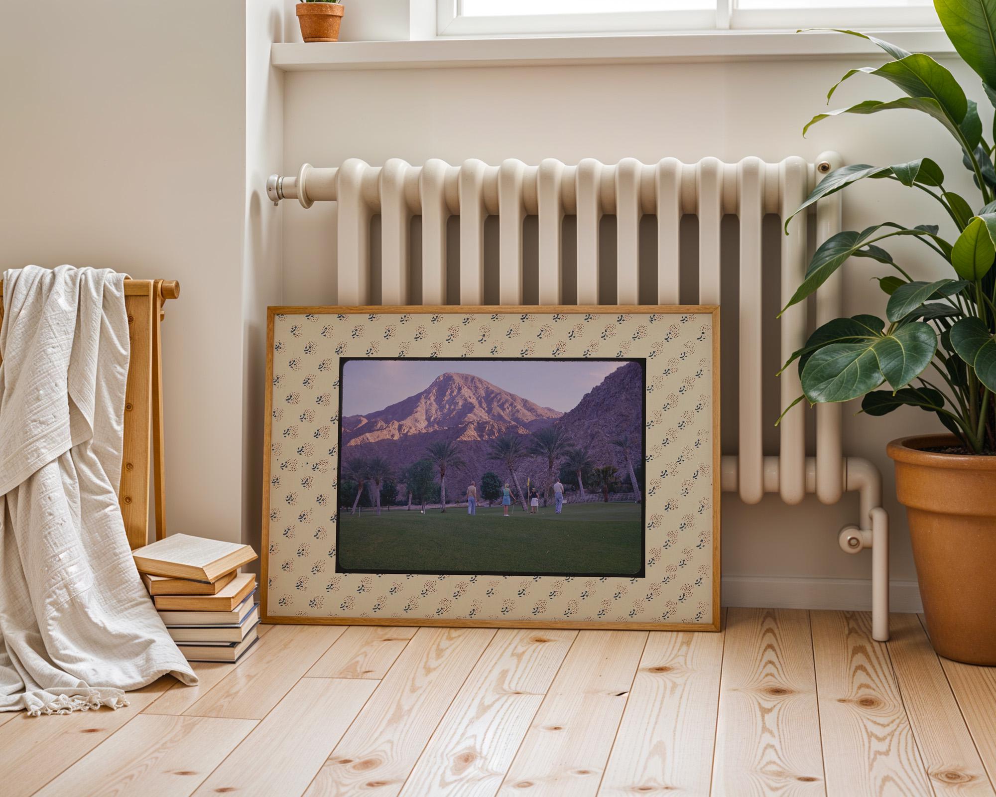 Golf Vintage Landscape Art Print | Vintage Golf Course Wall Art | Golf Fan Gifts | Downloadable Printable Wall Decor, Palm Desert