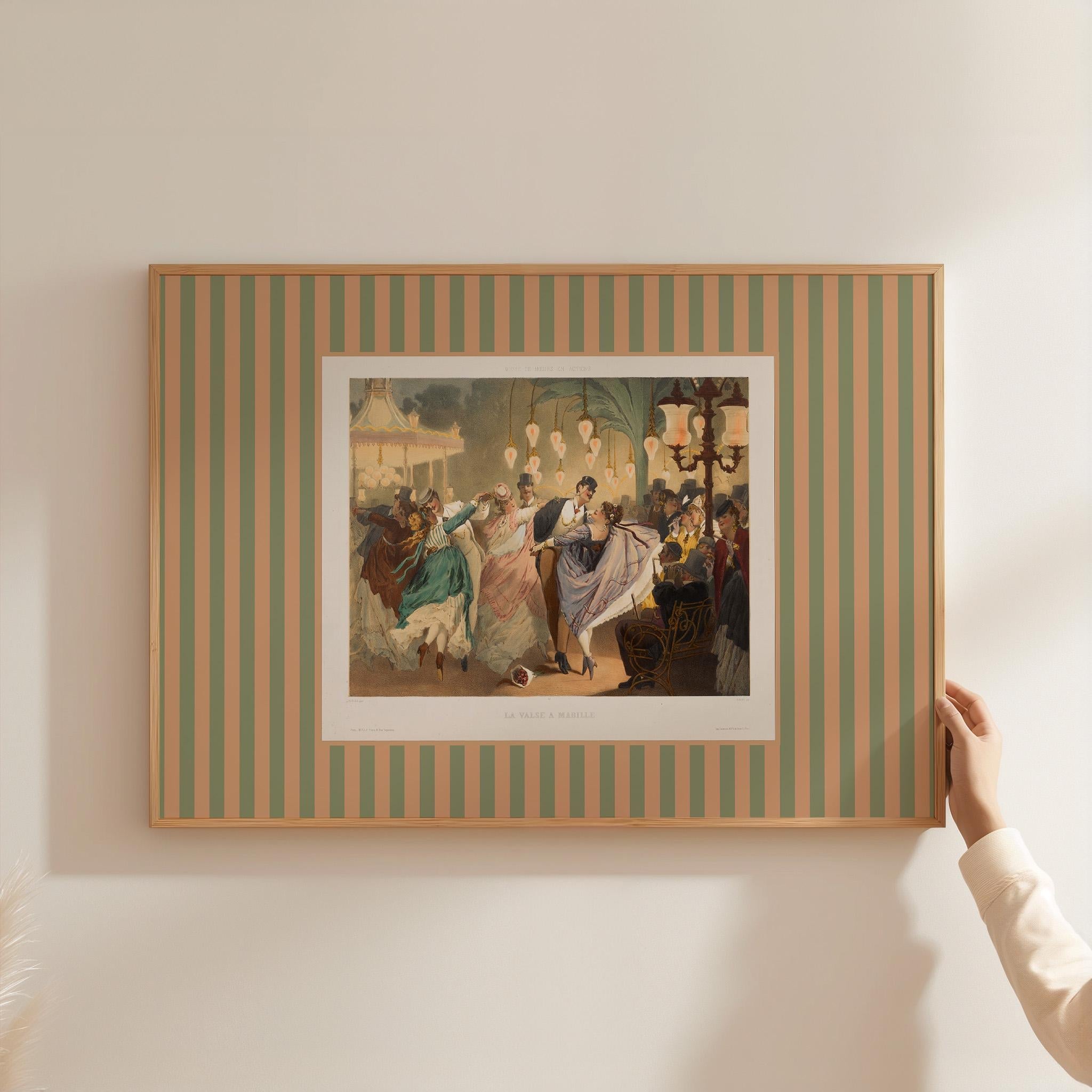 Vintage Dancers Gallery Wall Set of 4 Digital Art Prints