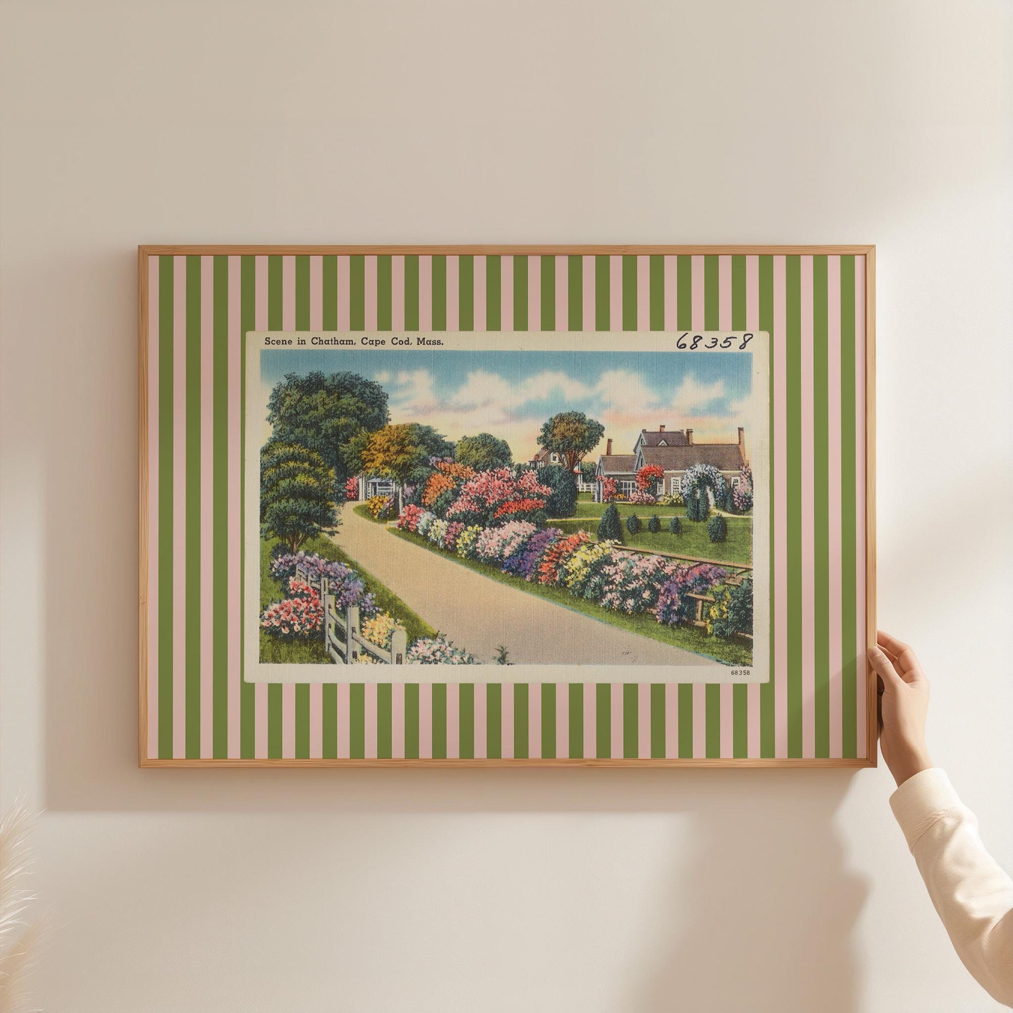 Set of 4 Cape Cod Gallery Wall Digital Art Prints